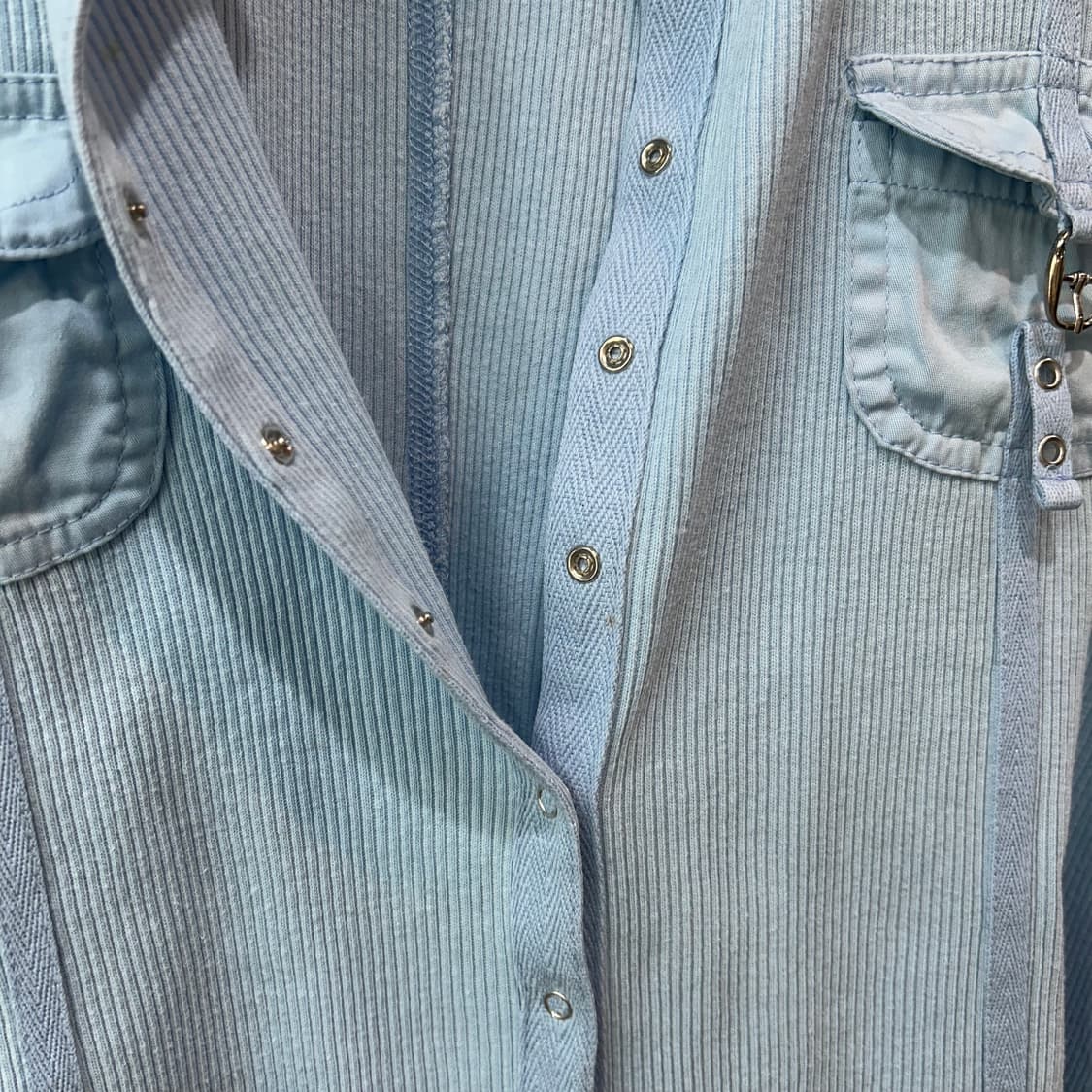 버클 디테일 코튼 베스트 상품이미지8