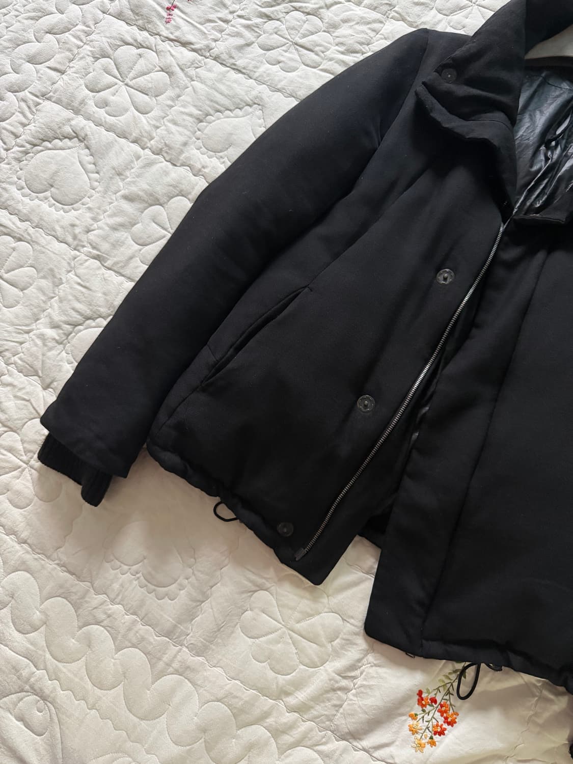 The Viridi anne 비리디안느 아티잔 다운 투웨이 다크웨어자켓 상품이미지3