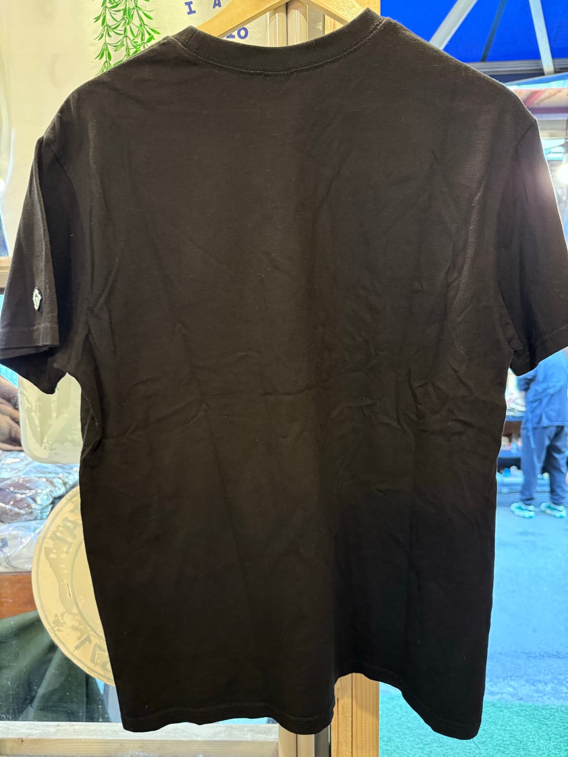 나이스고스트클럽 스크림 로고 블랙 티셔츠 상품이미지4