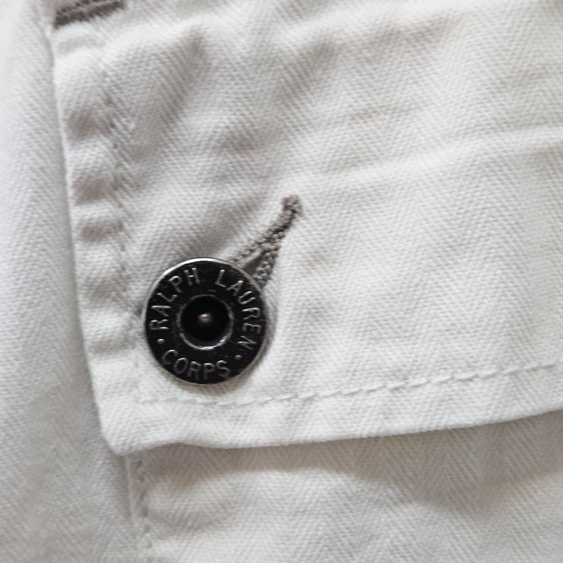 폴로 컷오프 카고 쇼츠 오프화이트 상품이미지4