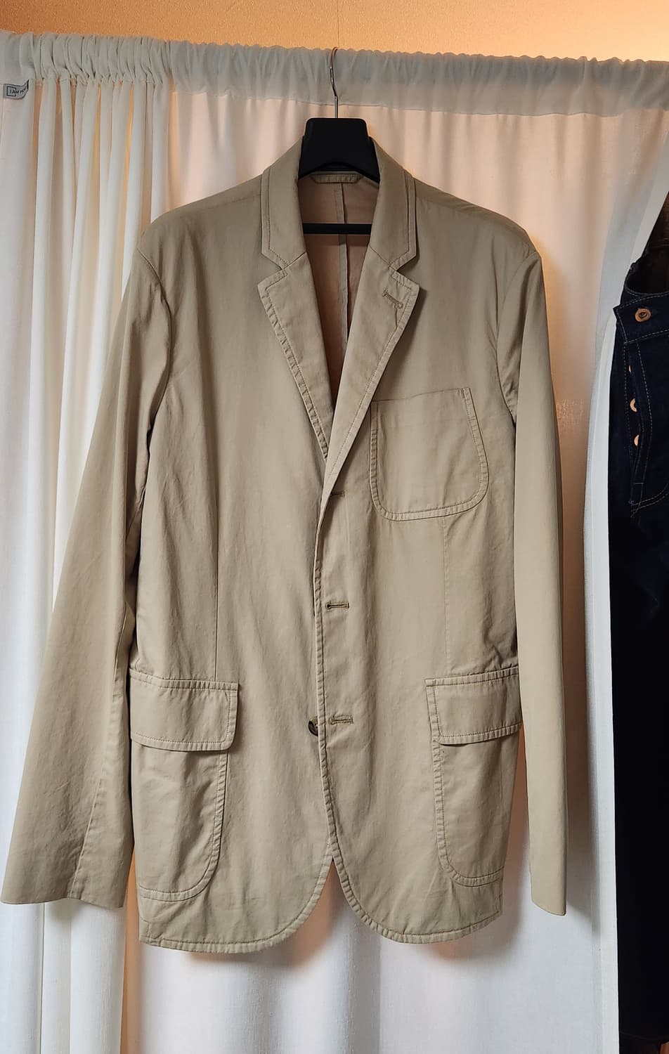 폴로 치노 자켓 42R 베이지 블레이져 상품이미지1
