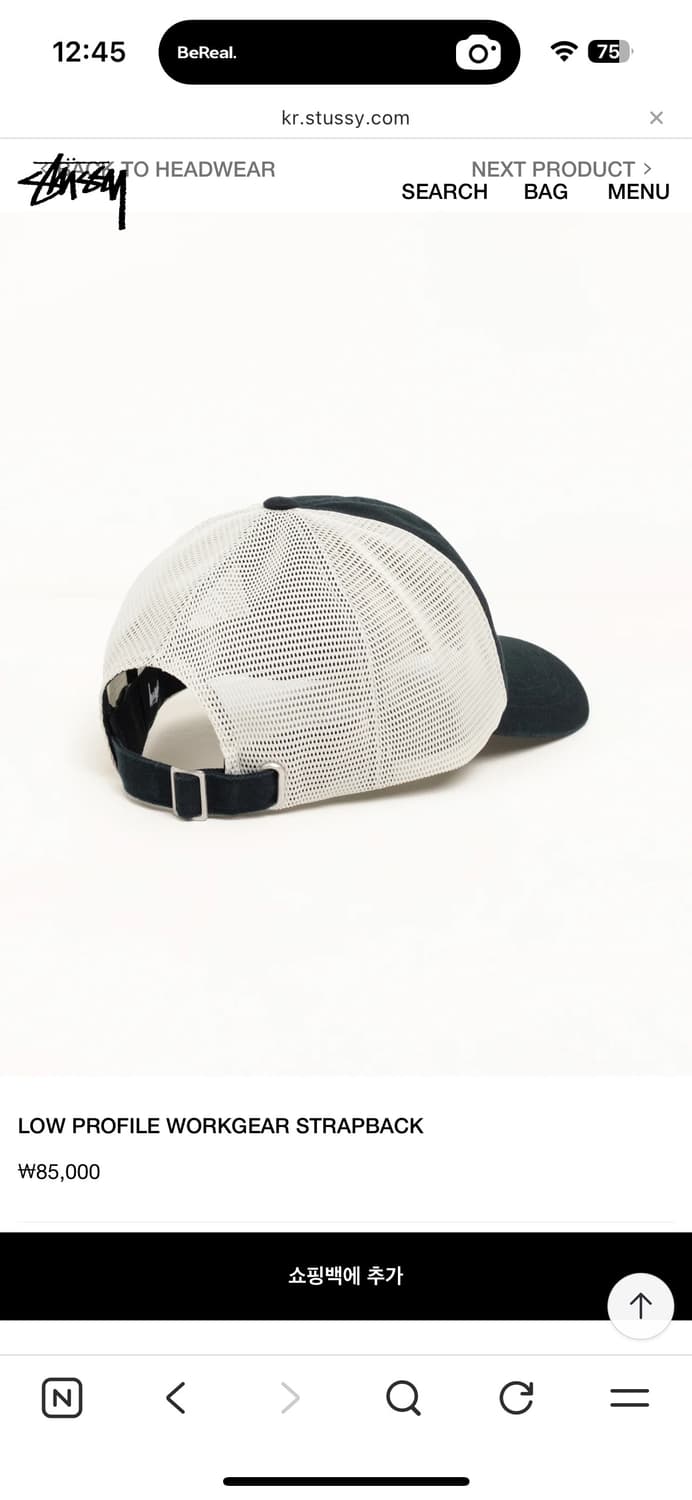 스투시 모자 상품이미지2