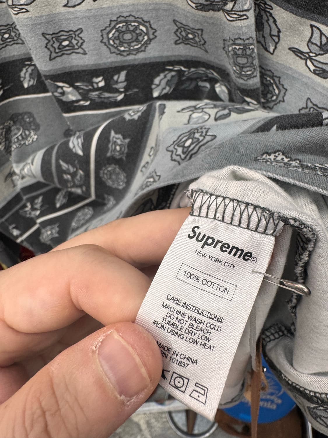 슈프림 긴팔 롱슬리브  상품이미지4