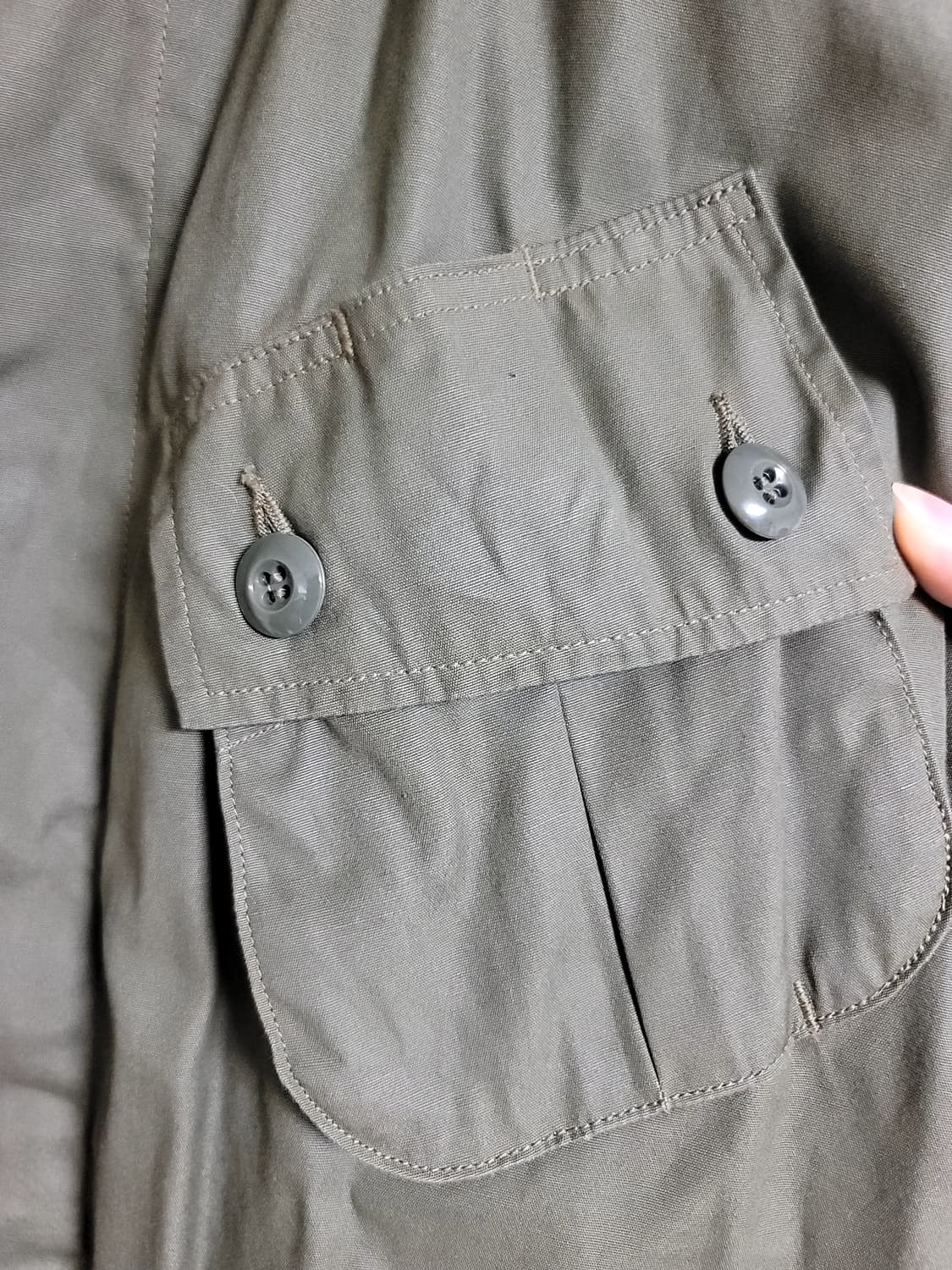 버즈릭슨 컴뱃 트로피컬 자켓 올리브 BR12247 xxl 상품이미지7