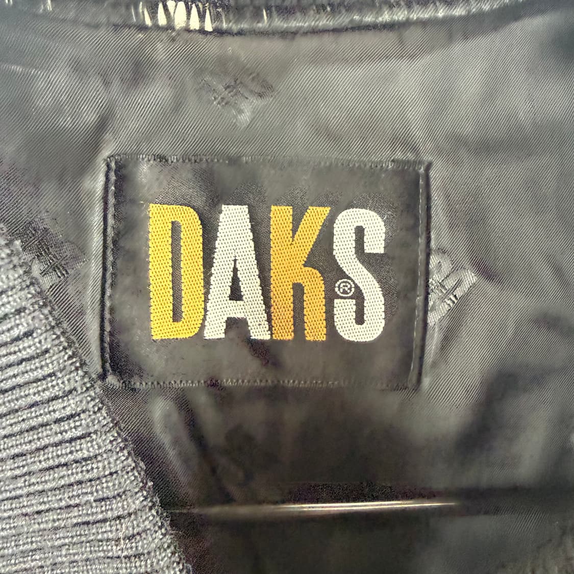 F) 닥스 골프 울 블루종 자켓 블랙 상품이미지3