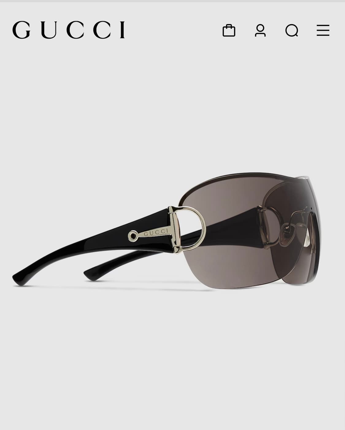 뎀나구찌 프레임리스 마스크 선글라스 상품이미지4