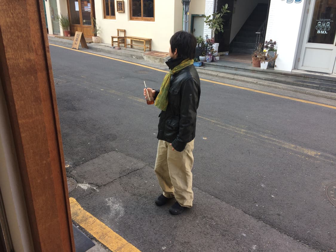 일본 치노팬츠 야구공 스티치 상품이미지5