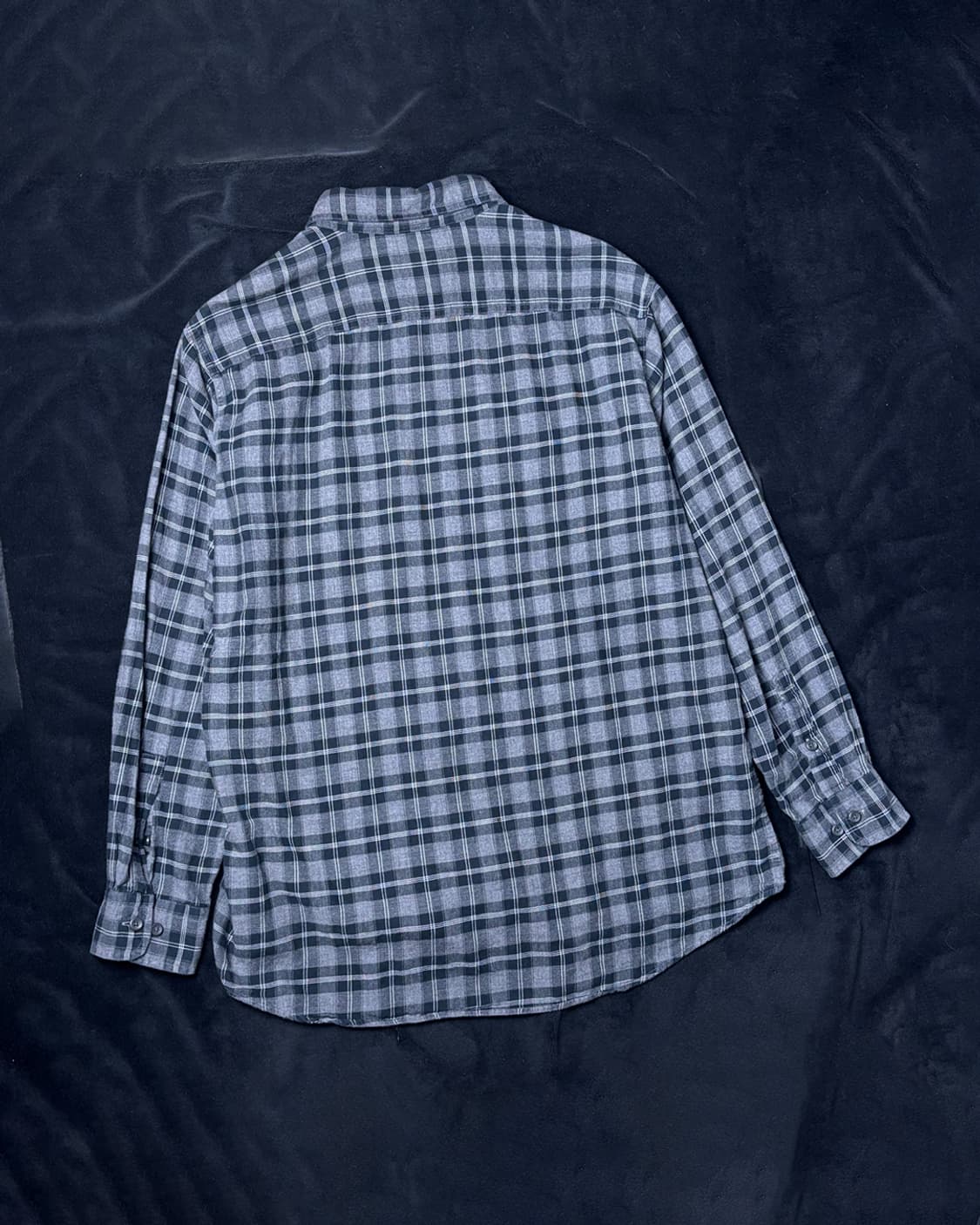 일본빈티지 플란델 체크셔츠 상품이미지2