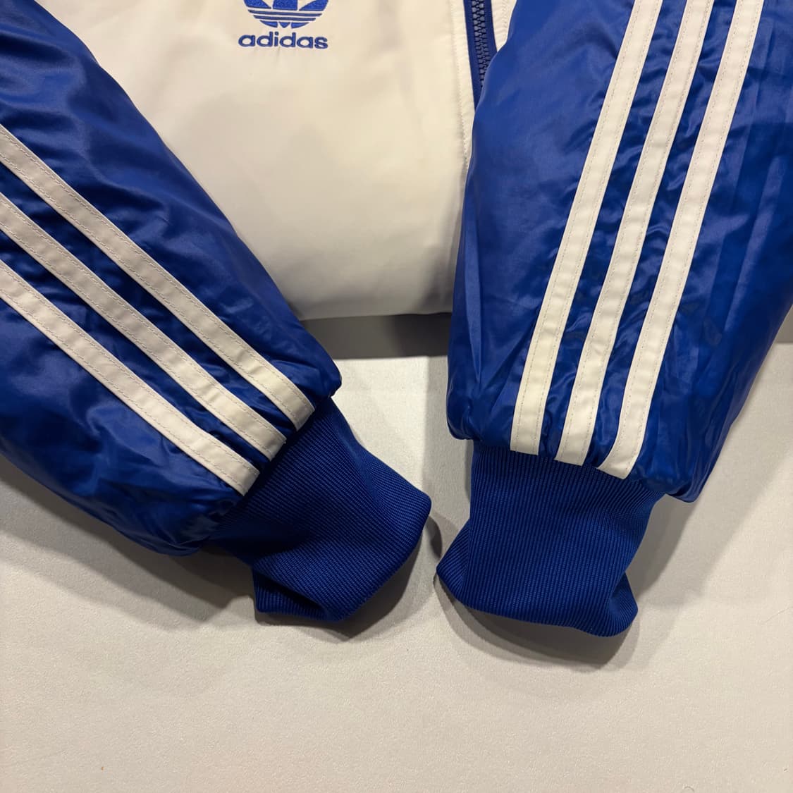 [100] 아디다스 첼시 빅로고 트랙 점퍼 자켓 블루 D196 상품이미지6