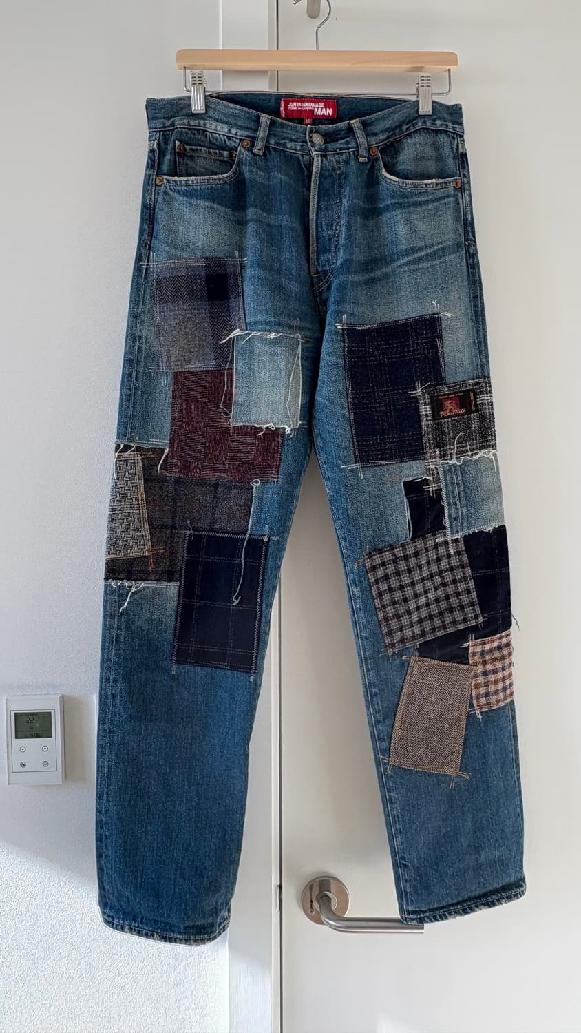 (M) 준야와타나베 리바이스 패치워크 데님 상품이미지1