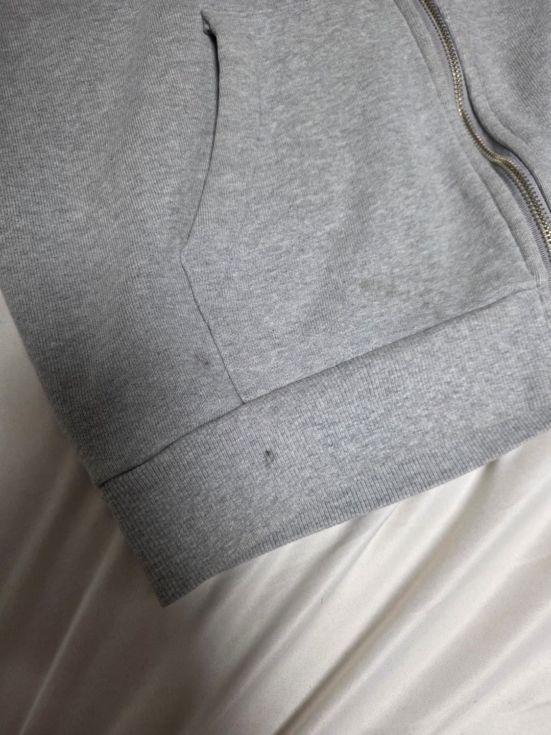 XSFM 후드짚업 L (얼룩 사진 확인 필요) 상품이미지5