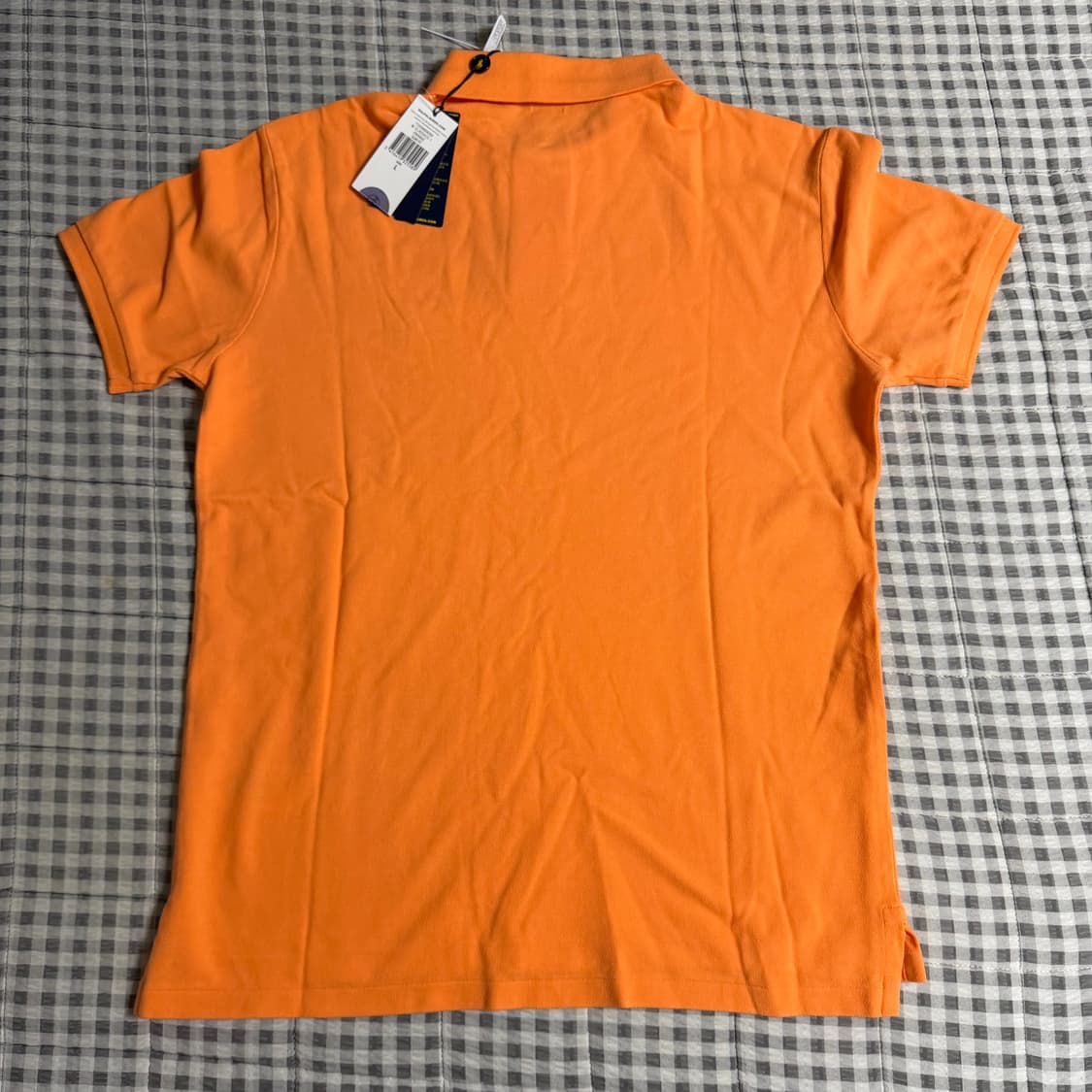 (L) 폴로랄프로렌 포니 슬림핏 pk 폴로티셔츠 오렌지 상품이미지3