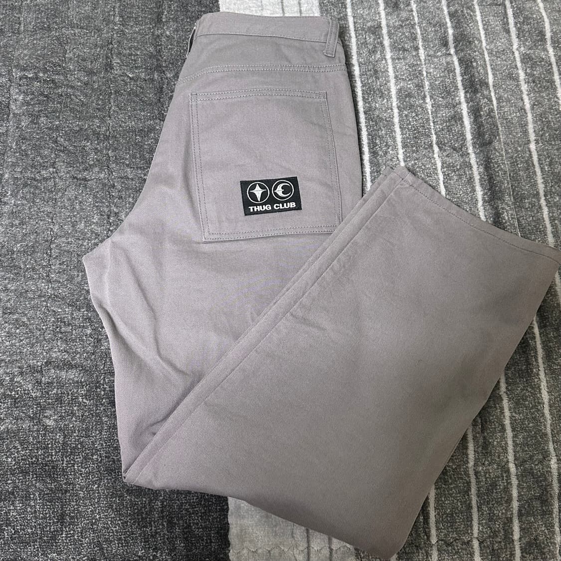 떠그클럽 치노팬츠 그레이 3사이즈 상품이미지1