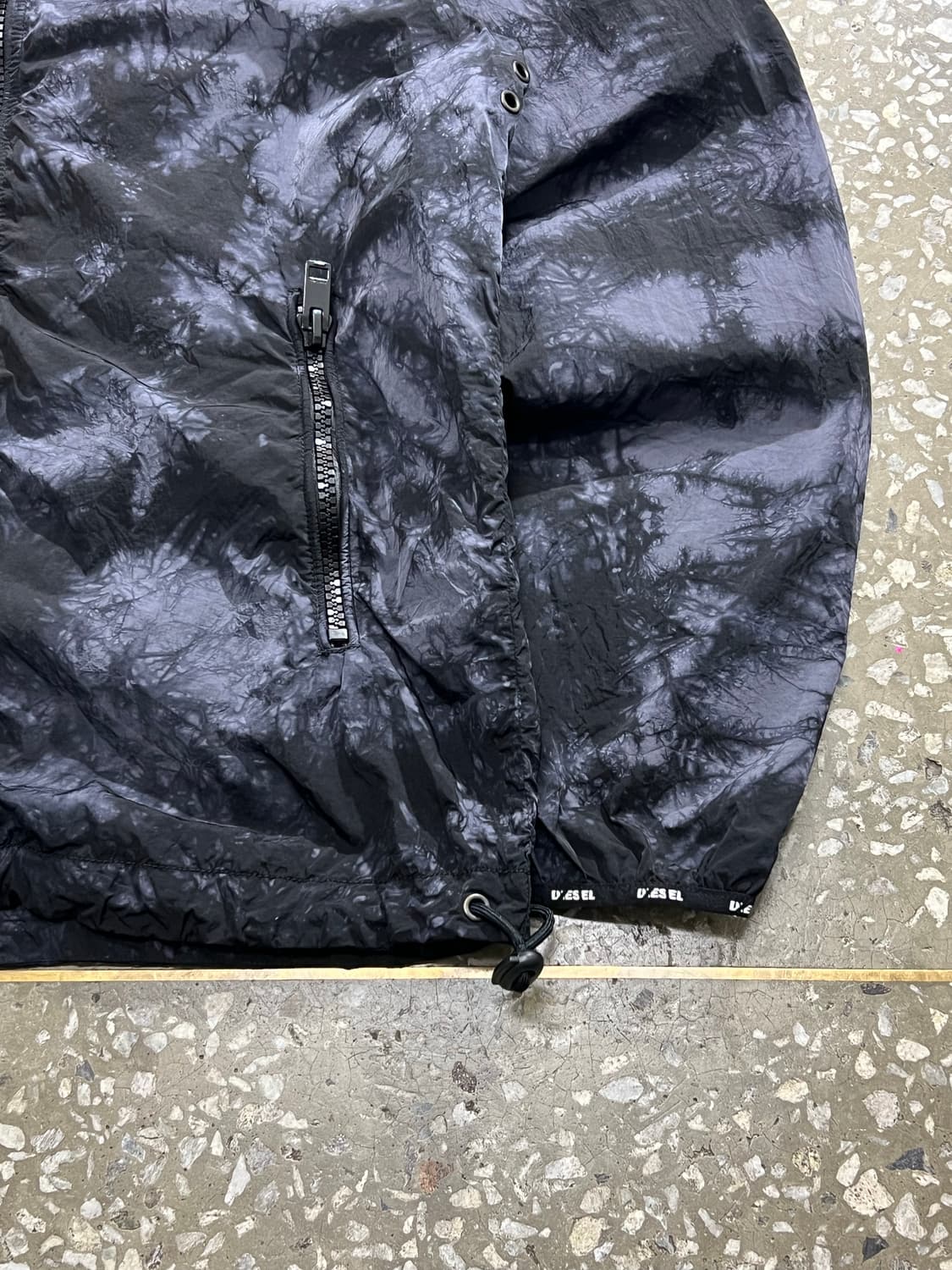 Diesel Tie-dye Nylon Hoodie Windbreaker  상품이미지4