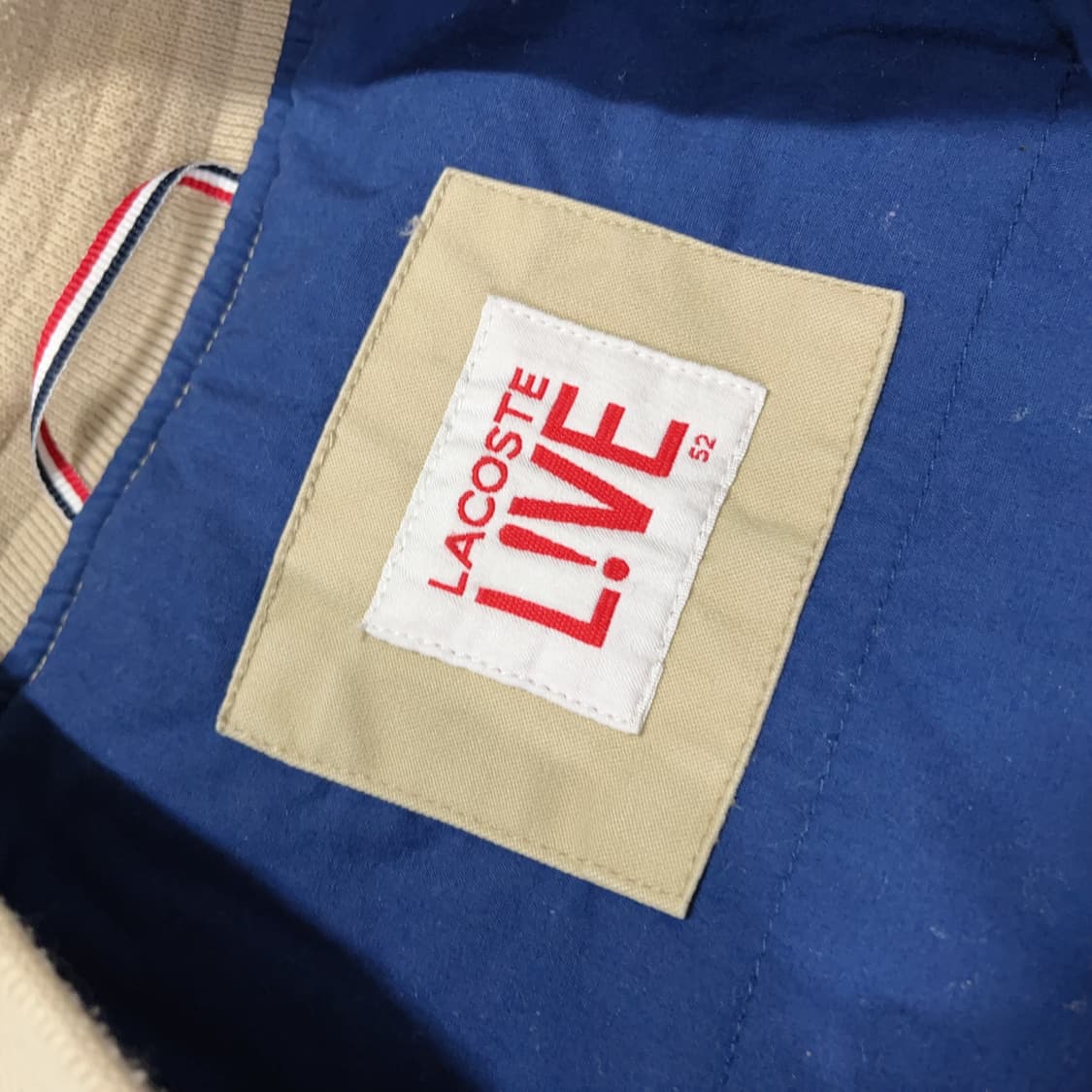 [정품] 라코스테 베이지 투웨이 자켓 [ 52 ] 상품이미지6
