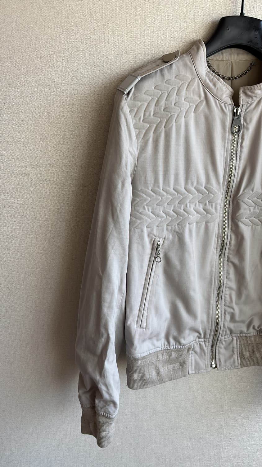 Laurel Pattern Light Bomber Jacket 상품이미지5