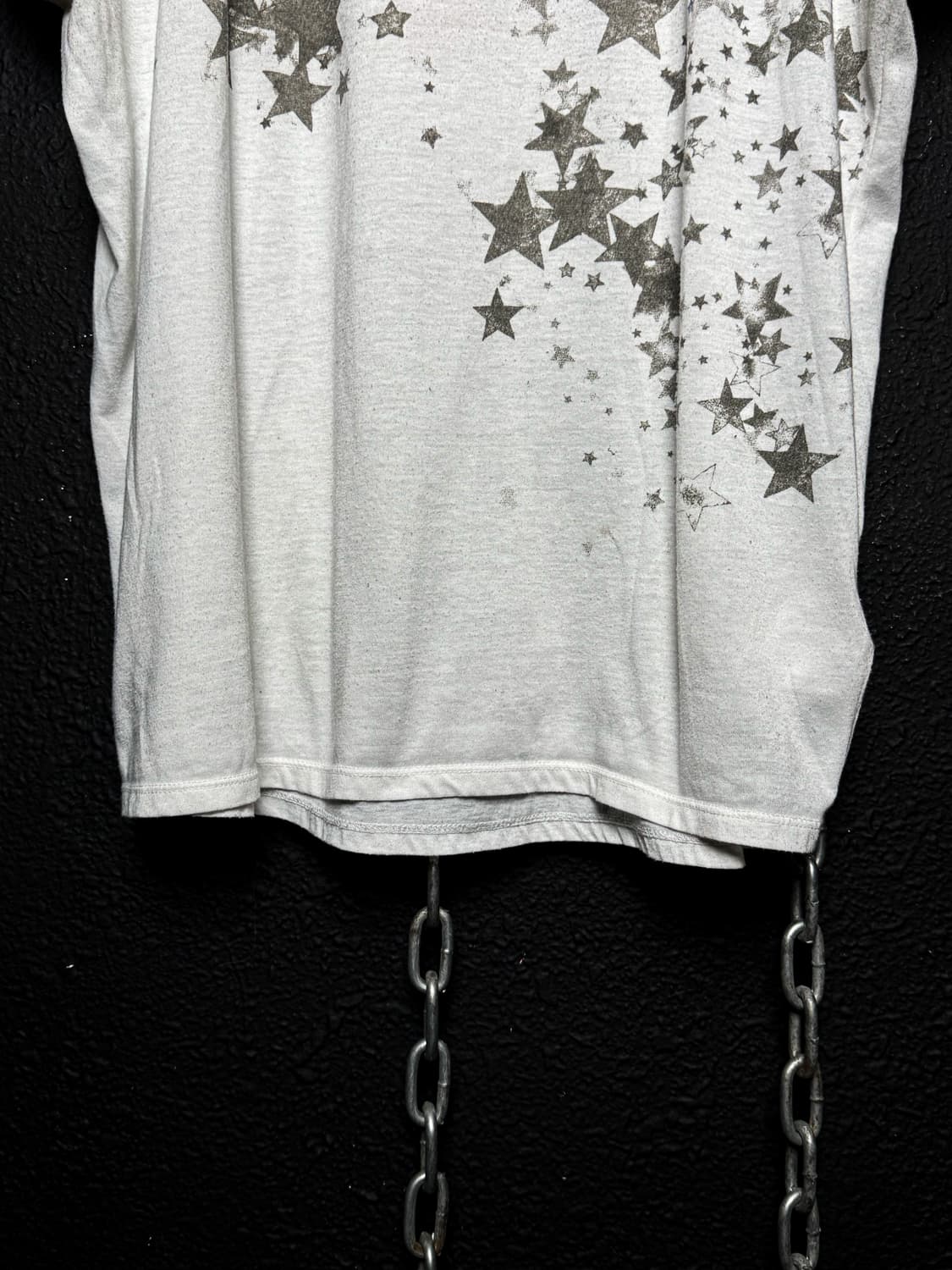 Star Print Draped T-shirt 상품이미지8