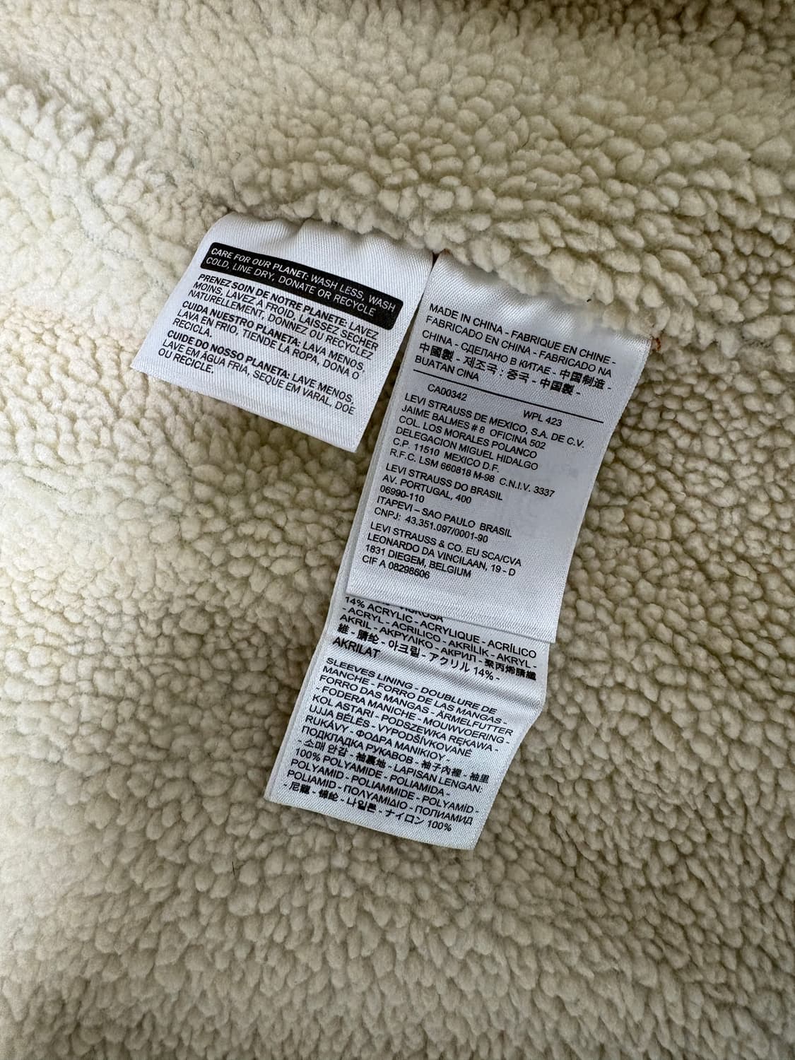 리바이스 쉐르파 자켓 s 상품이미지4