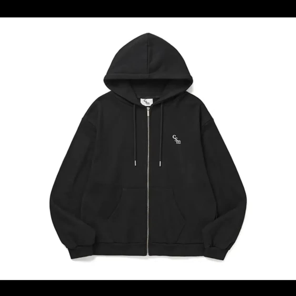 새상품 무신사 아이필블루씨에스엠 CSM 블랙 후드집업-S사이즈 상품이미지4