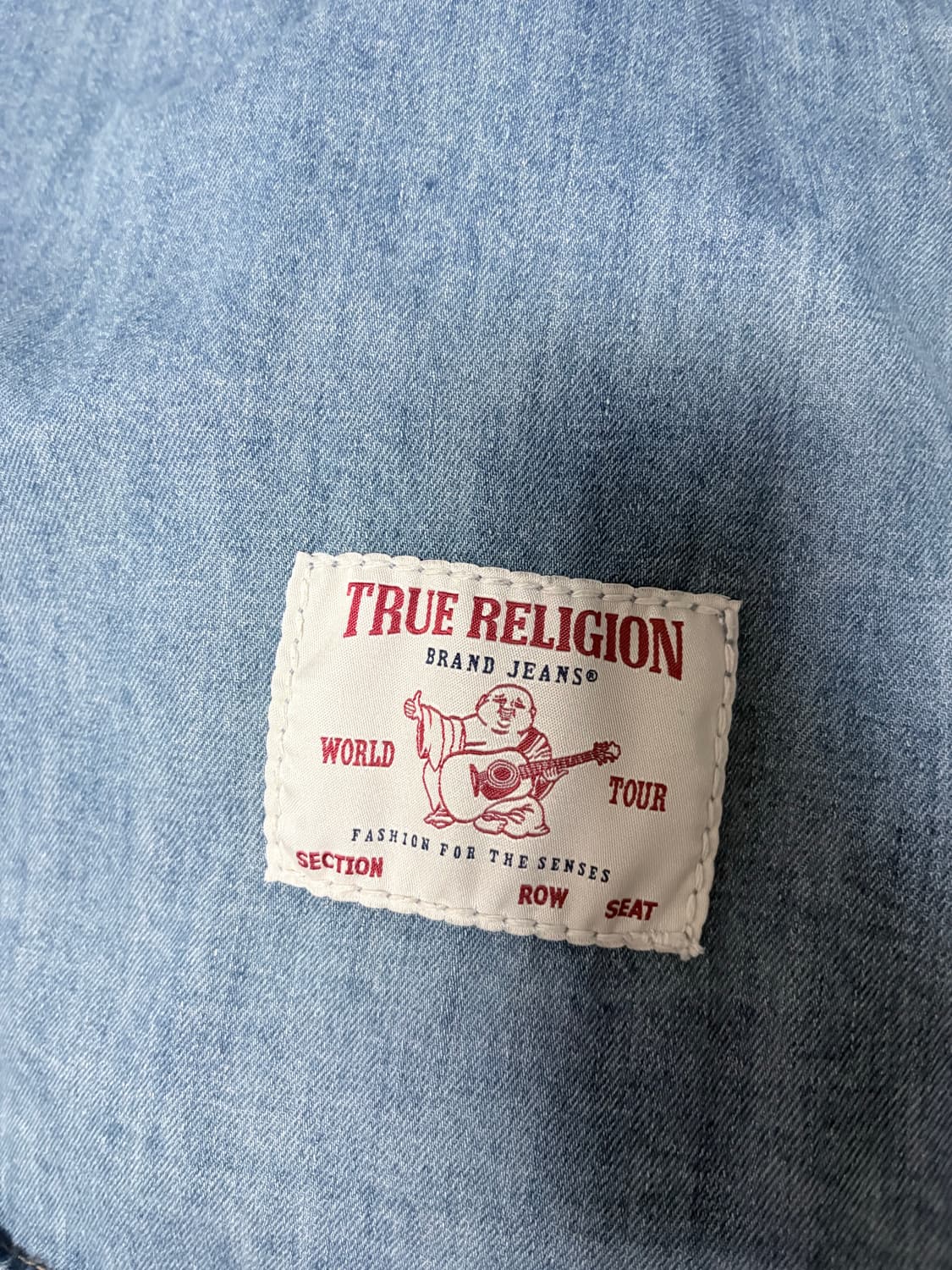 트루릴리젼 인디고 데님셔츠 상품이미지4