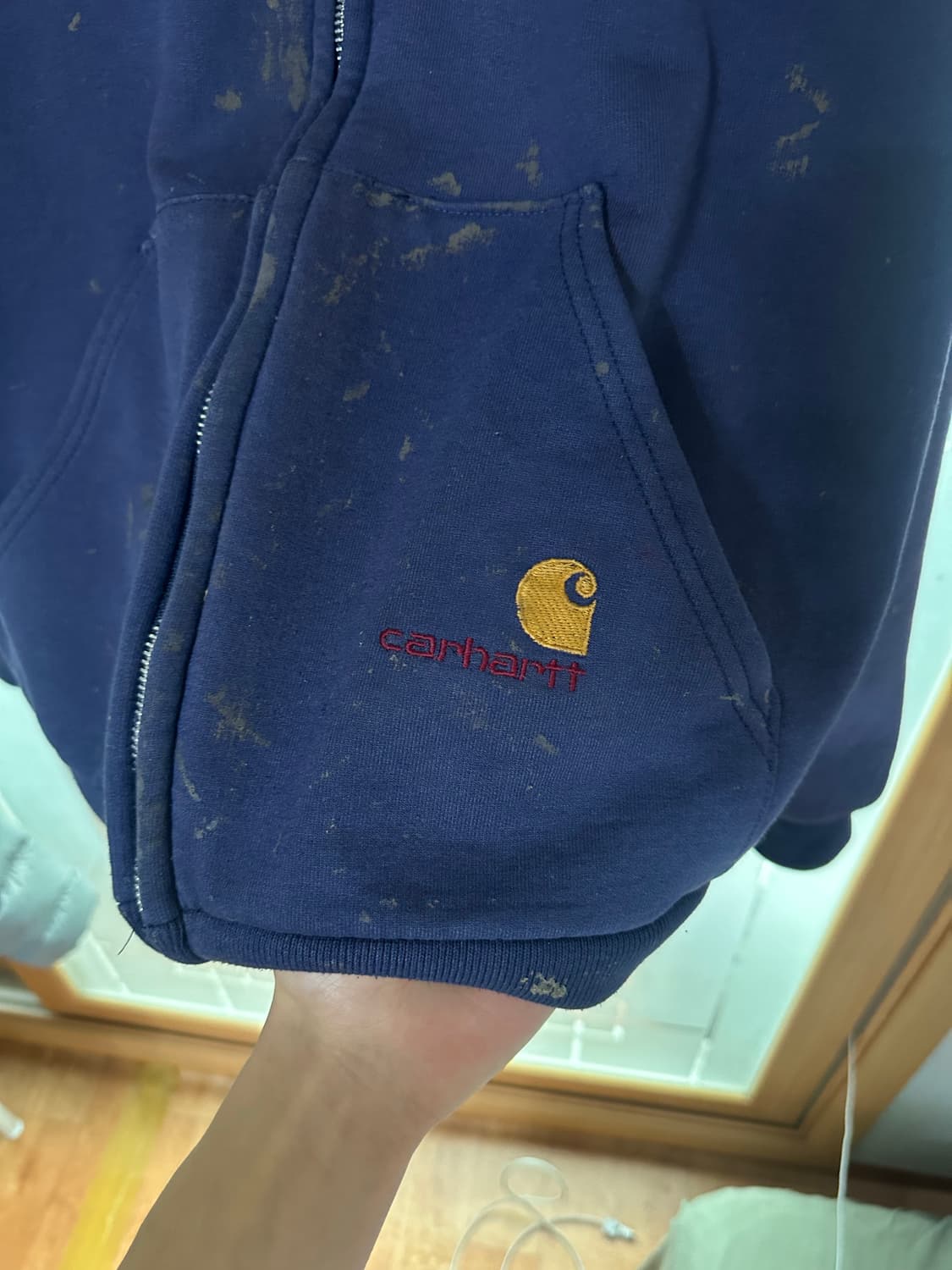 빈티지 칼하트 후드집업 상품이미지5