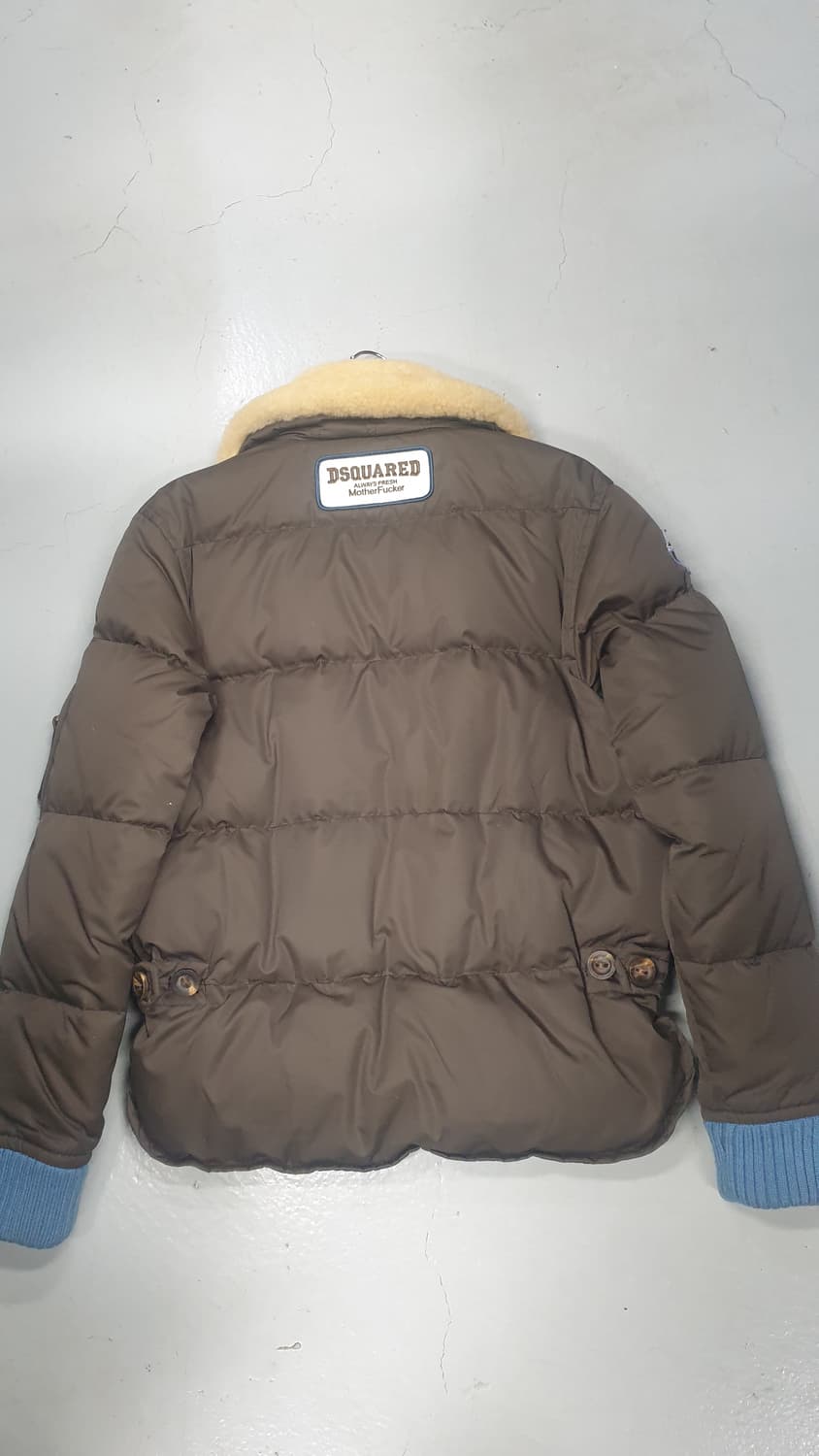 디스퀘어드 2 양털 카라 패딩 점퍼 상품이미지2