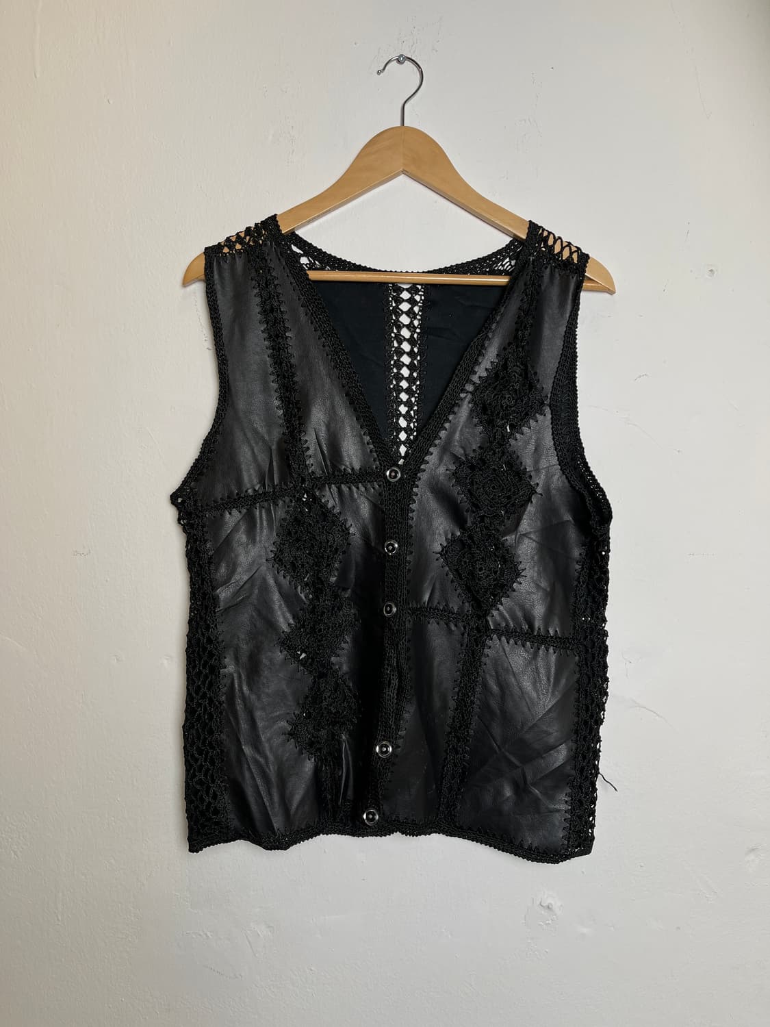 handmade crochet ethnic vest 상품이미지1