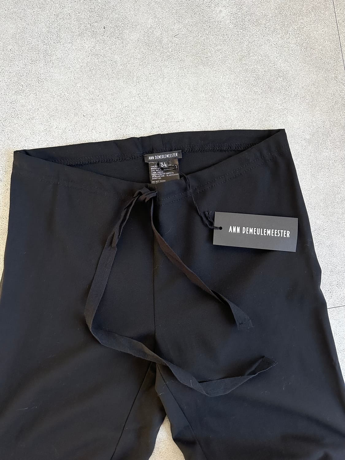 앤드뮐미스터 주름핏 롱 드레이프 팬츠 상품이미지2