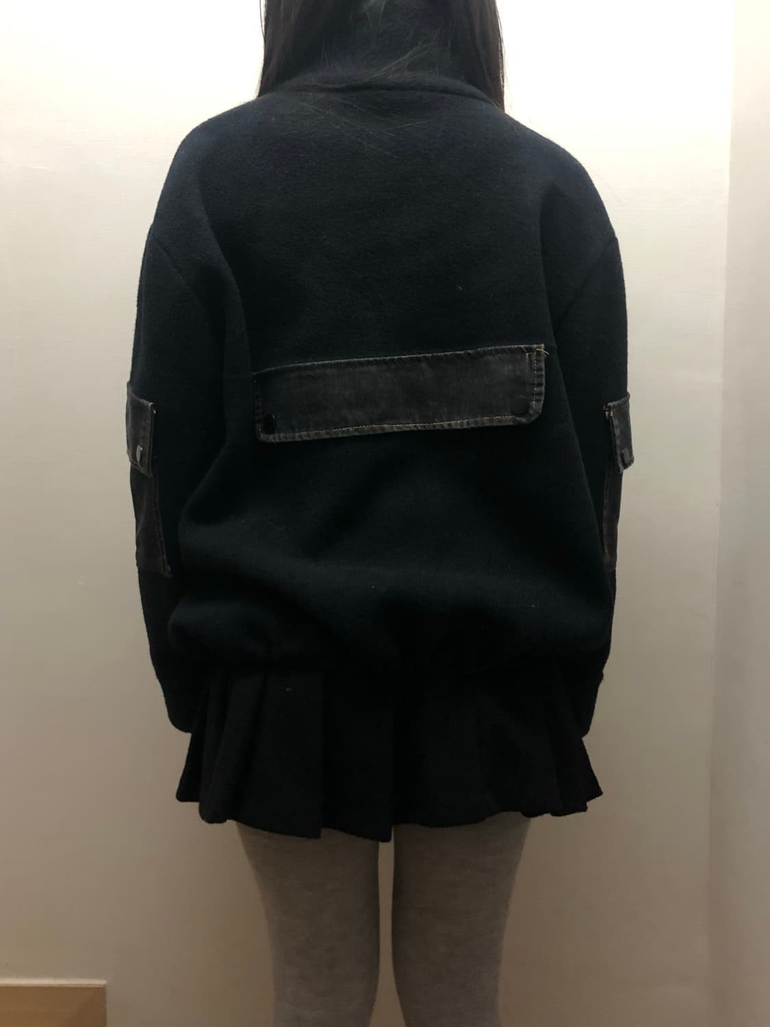 빈티지 블랙 포켓 점퍼 상품이미지7