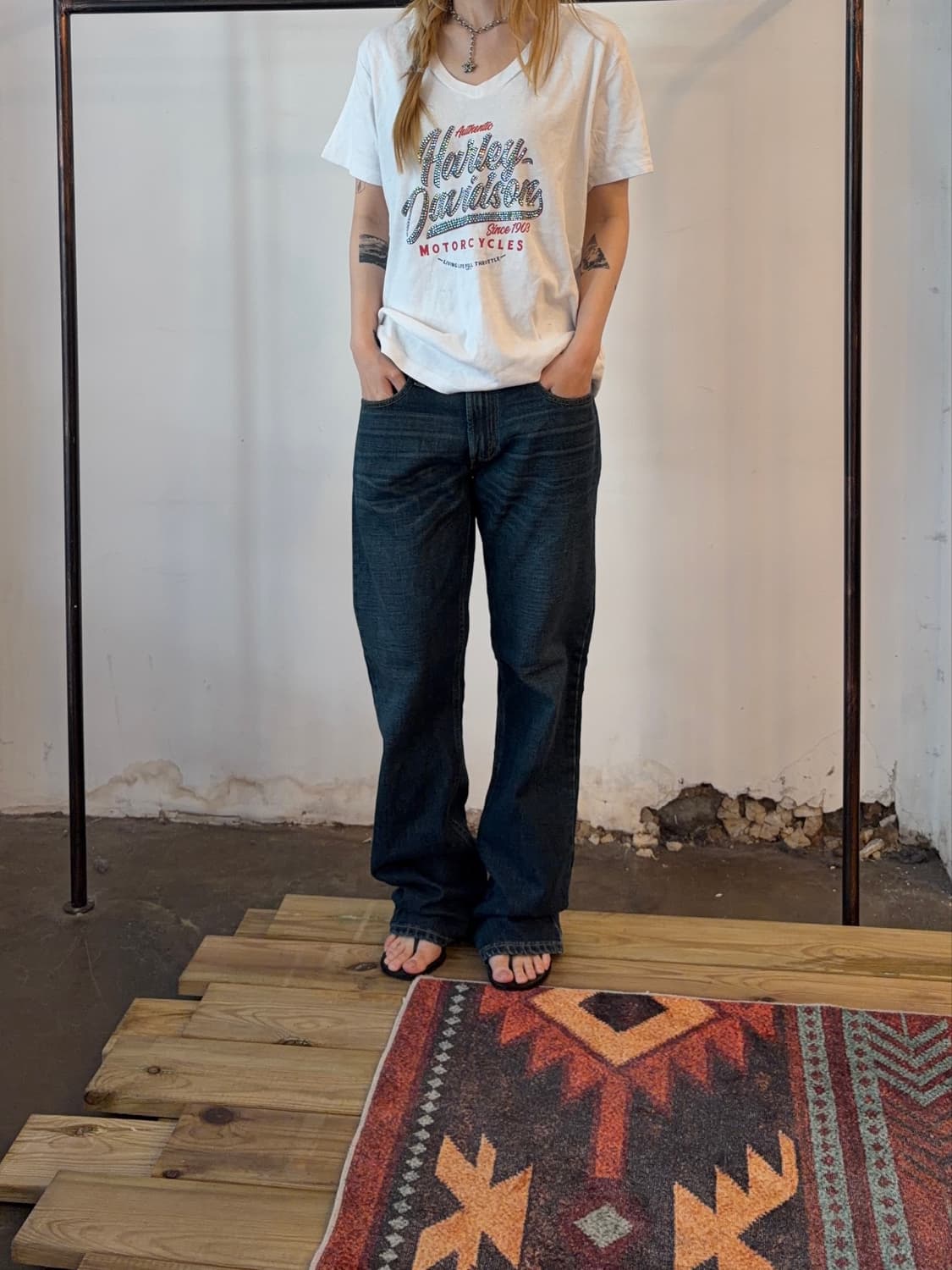 Levi’s 527 로우 부츠컷 데님 팬츠  상품이미지1