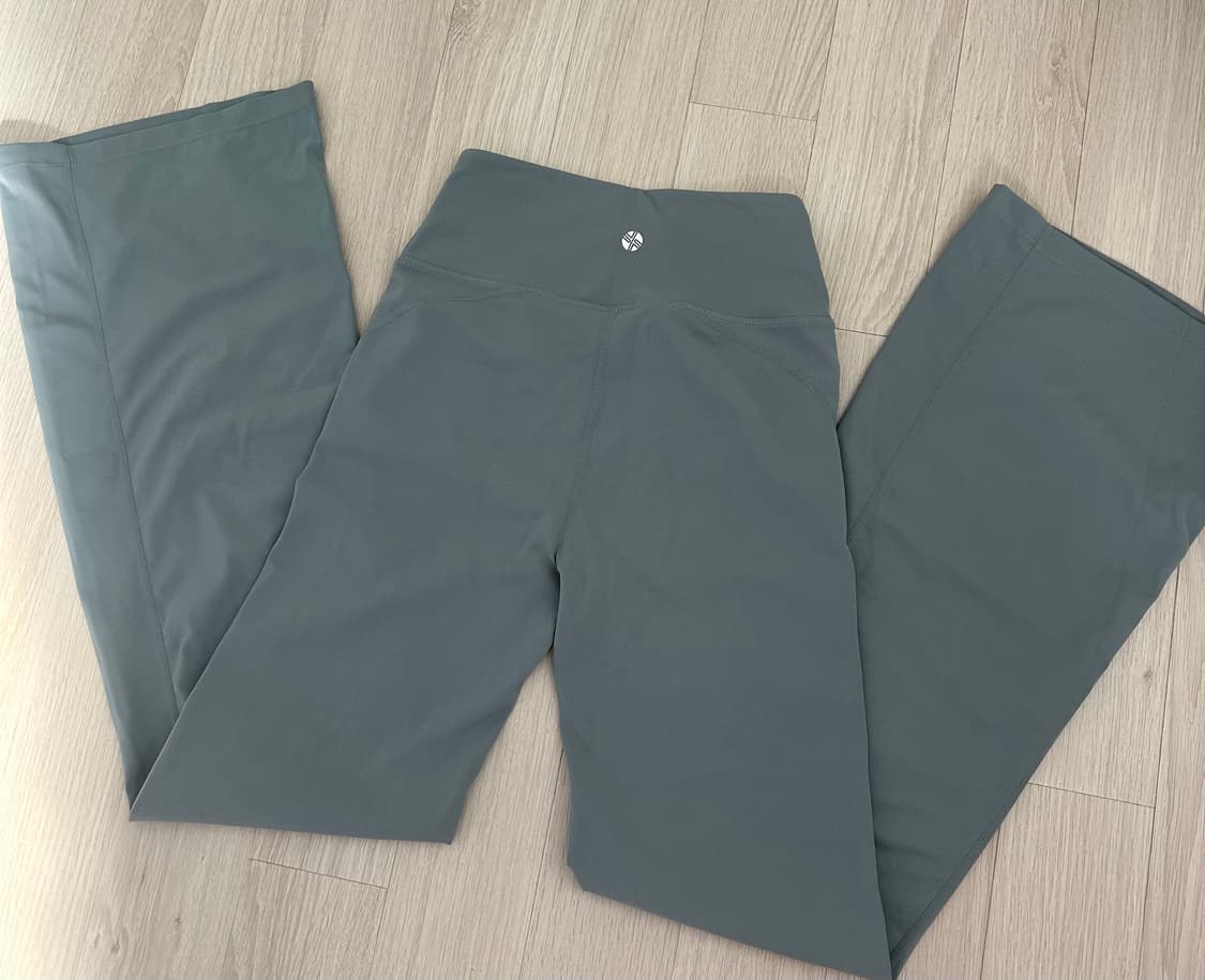 젝시믹스 블랙라벨 시그니처 파워라이즈 부츠컷 팬츠 -클라우드딥블루(숏) 상품이미지4