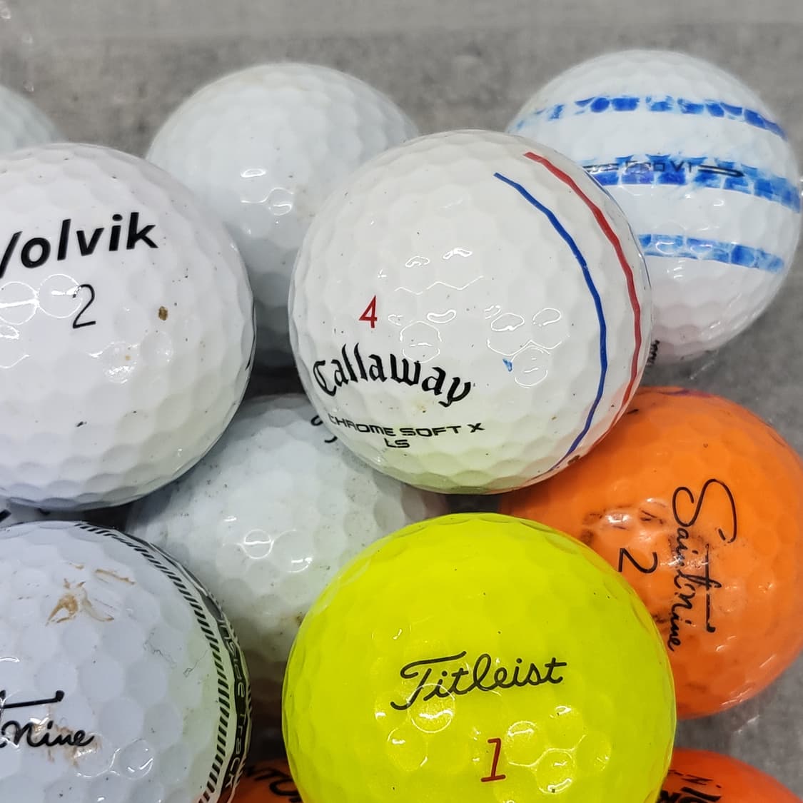 다양한 브랜드의 골프공 로스볼 30개 일괄 상품이미지6