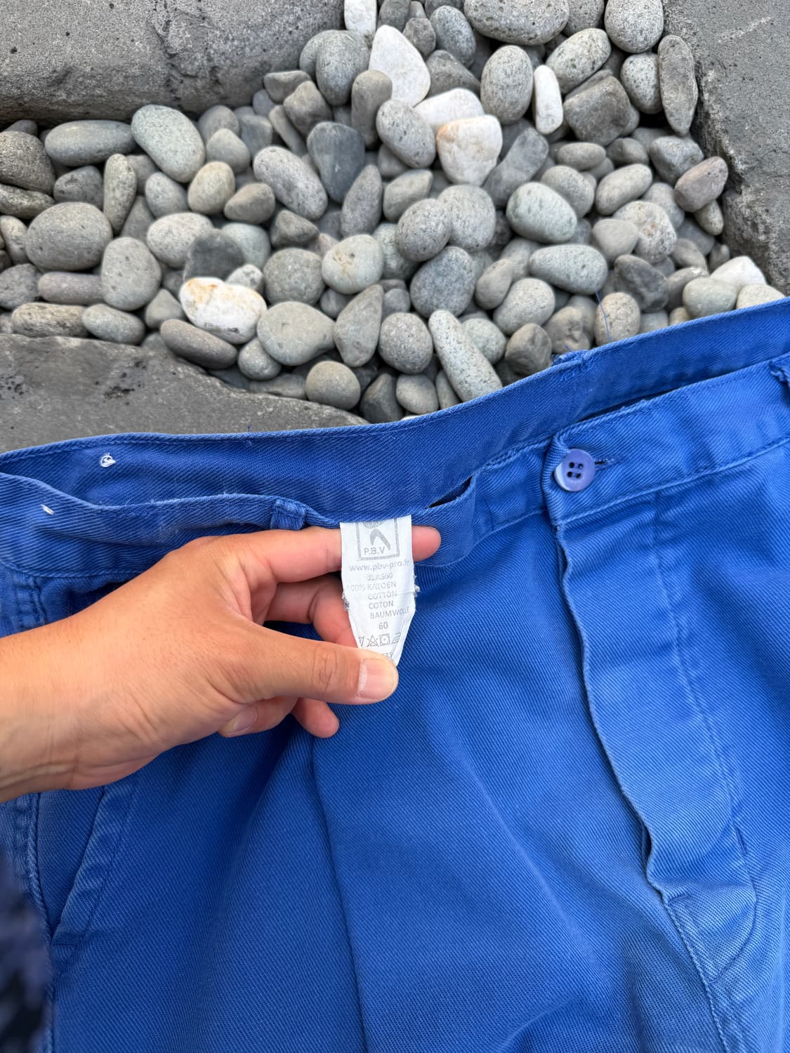 FADED WASHED BLUE FRENCH WIDE 프렌치워크팬츠 상품이미지5
