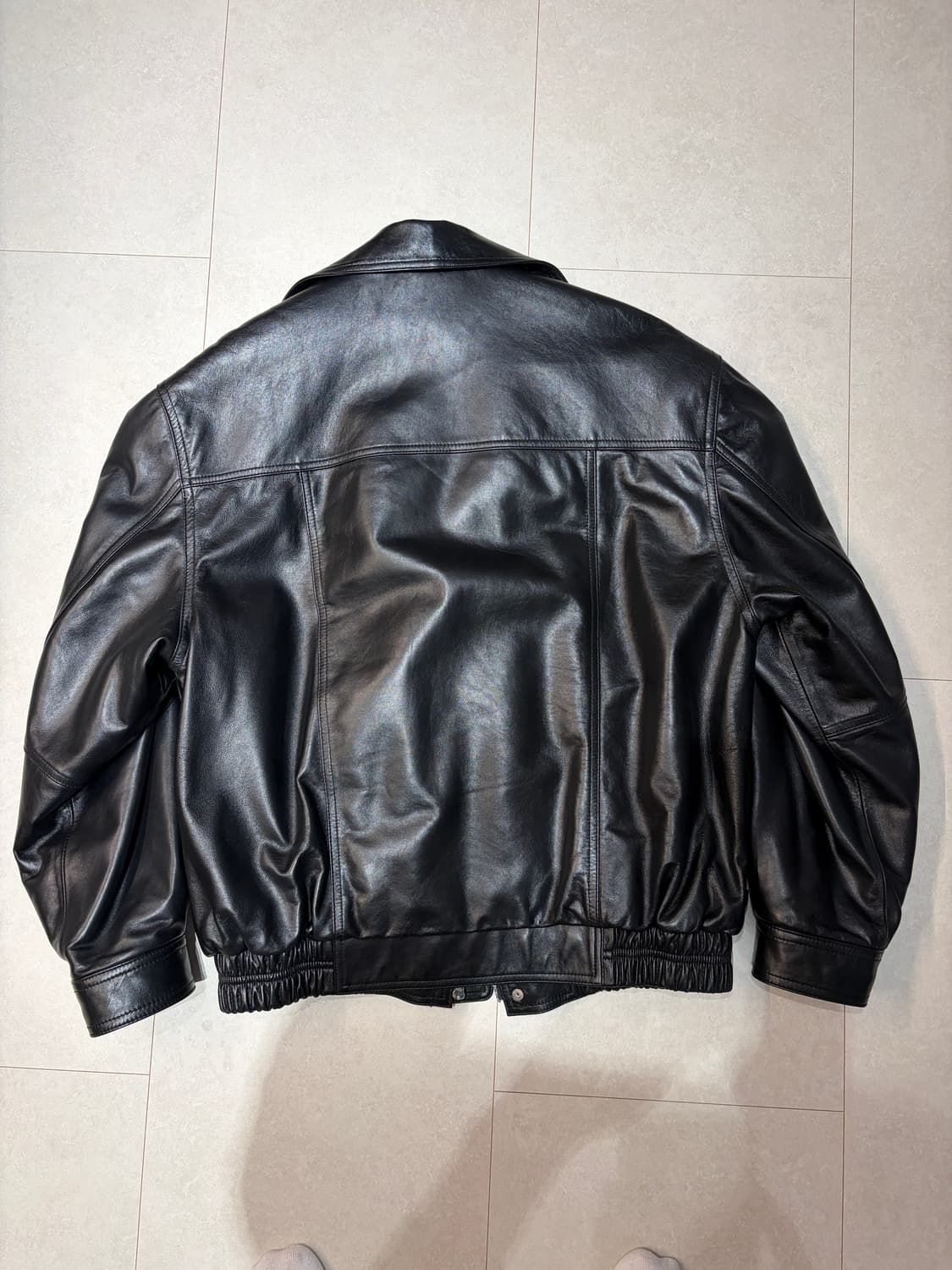 양가죽 자켓 블랙 상품이미지5