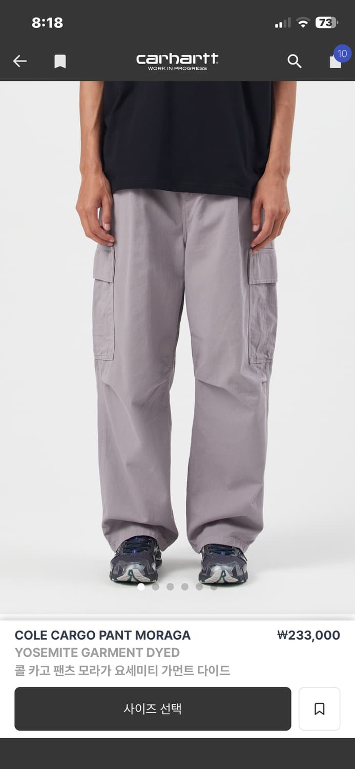 칼하트윕 콜 카고 팬츠 상품이미지2