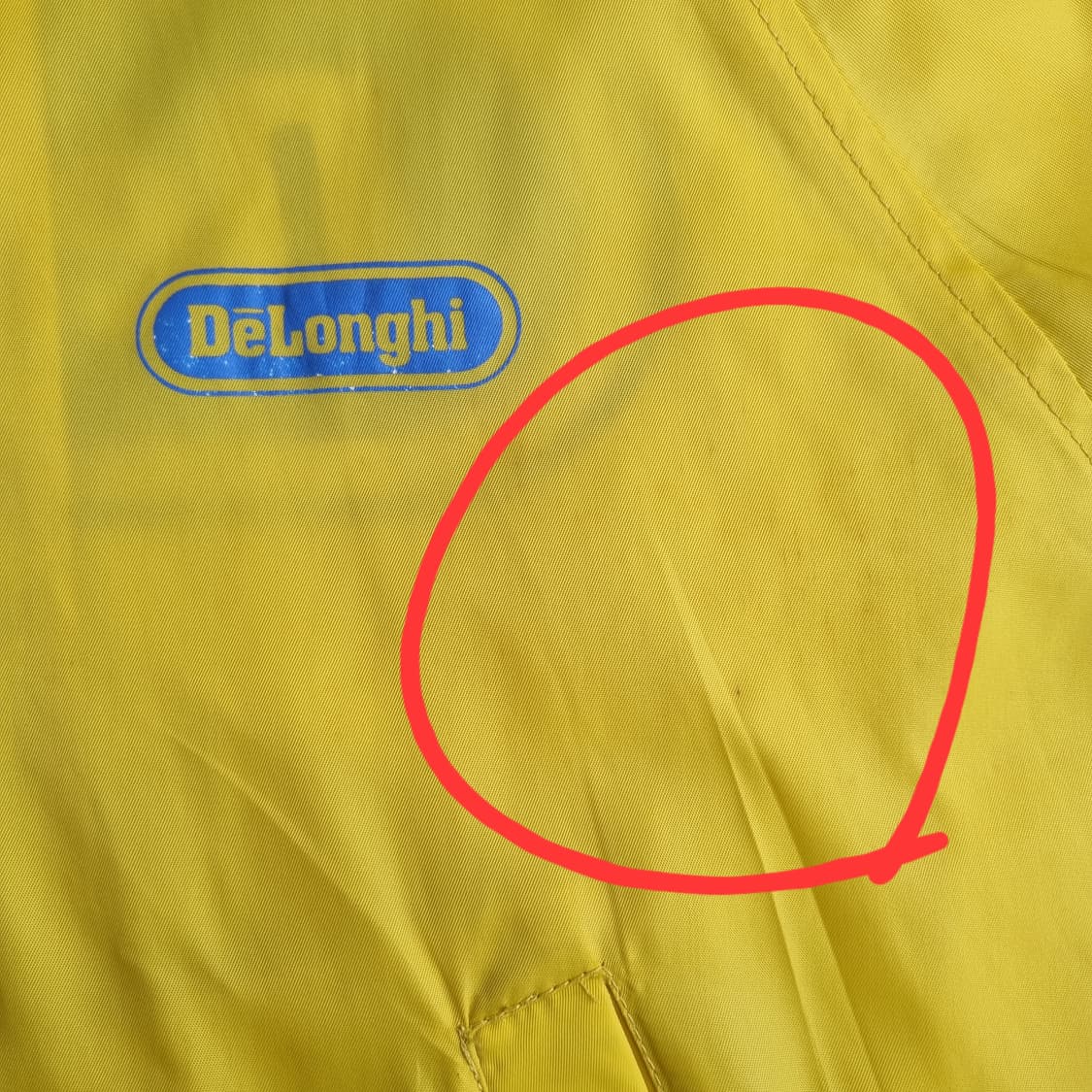 일본 빈티지 DeLonghi 옐로우 바람막이 1932 상품이미지7