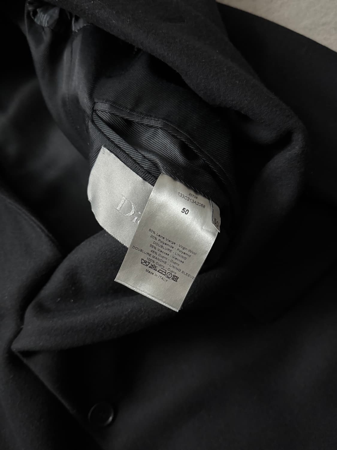 디올옴므 크리스반아쉐 테일러 코트 상품이미지6