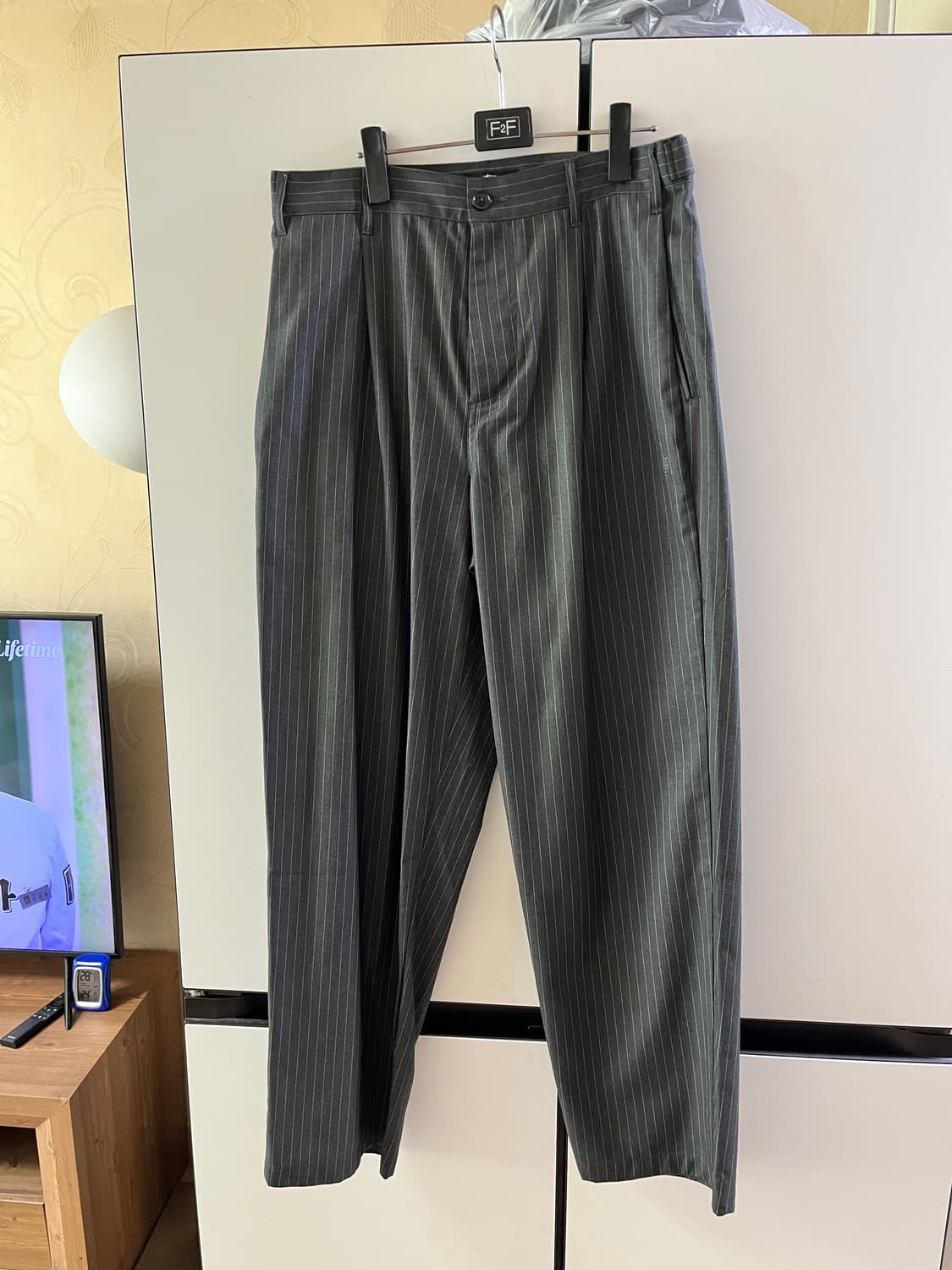 스투시 스트라이프 볼륨 트라우저 사이즈 30 판매 상품이미지1