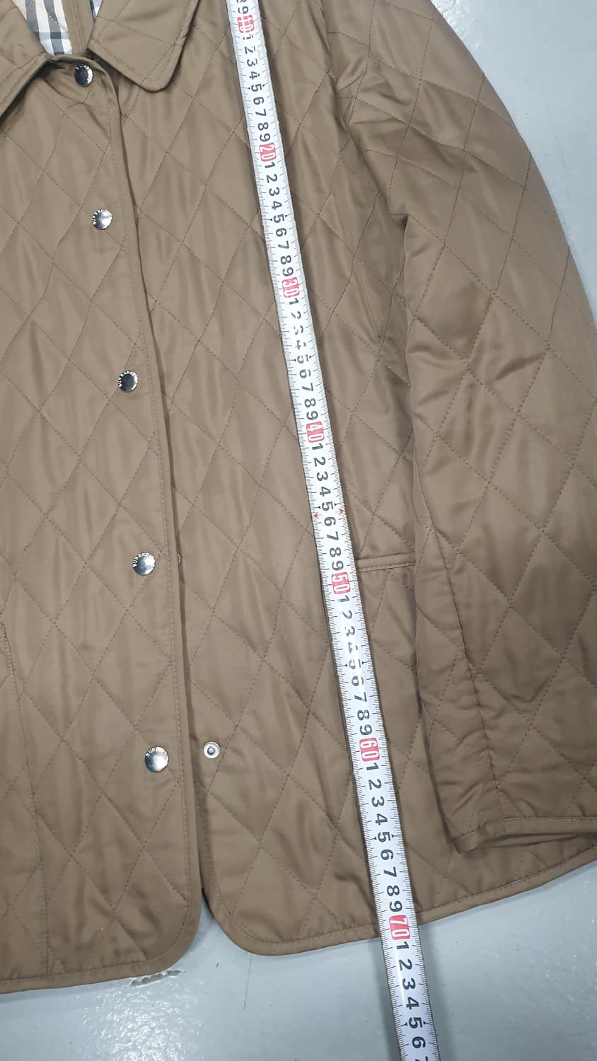 정품 버버리 퀼팅 자켓 m 상품이미지6