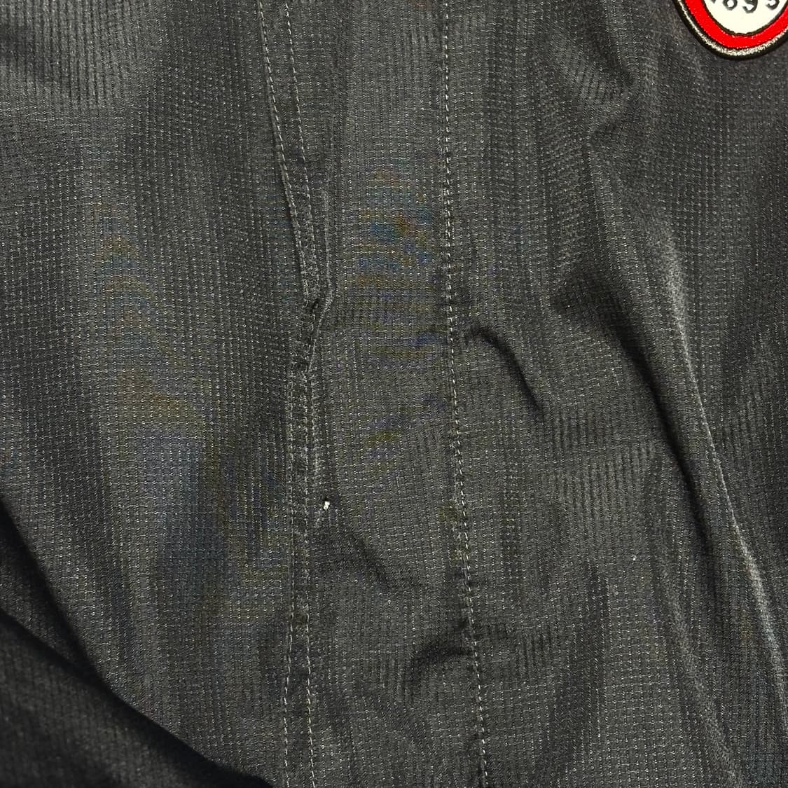 105 아디다스 AC밀란 내장후드 블랙 바람막이 상품이미지6