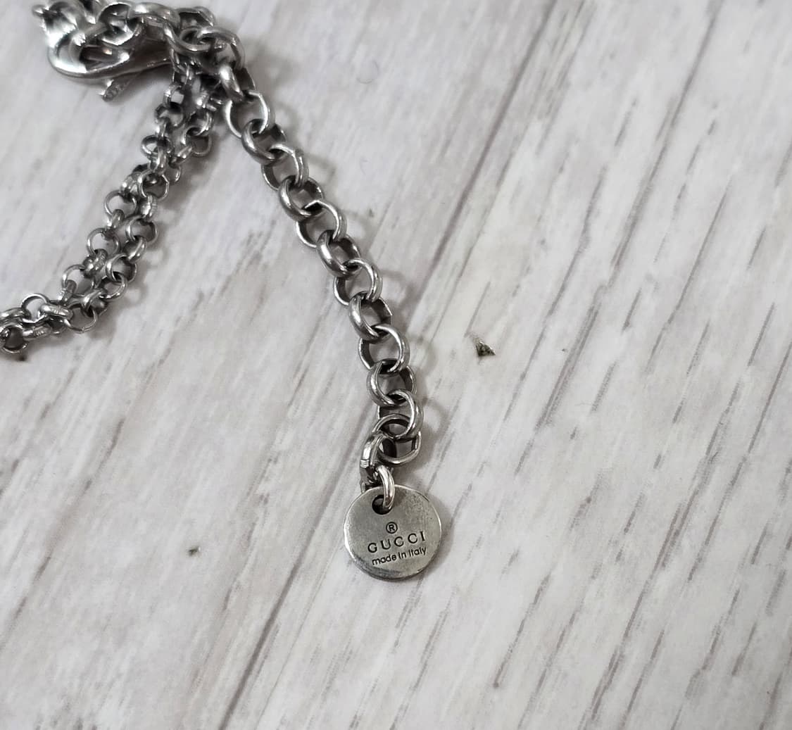 (정품) 구찌 인터로킹 GG 목걸이 (명품 목걸이 실버 팬던트) 상품이미지3