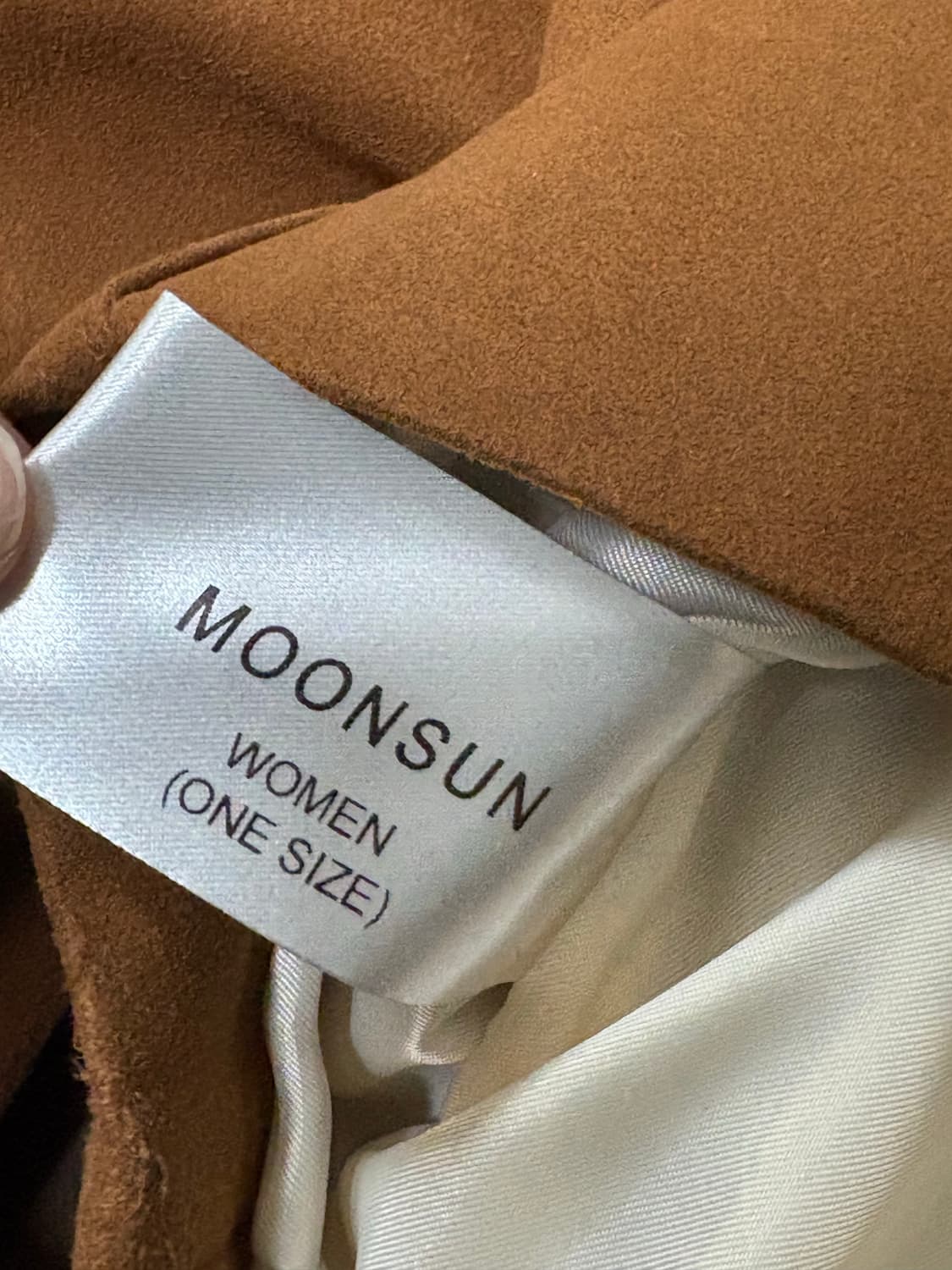 MOONSUN 문선 여성 세무 자켓 상품이미지8