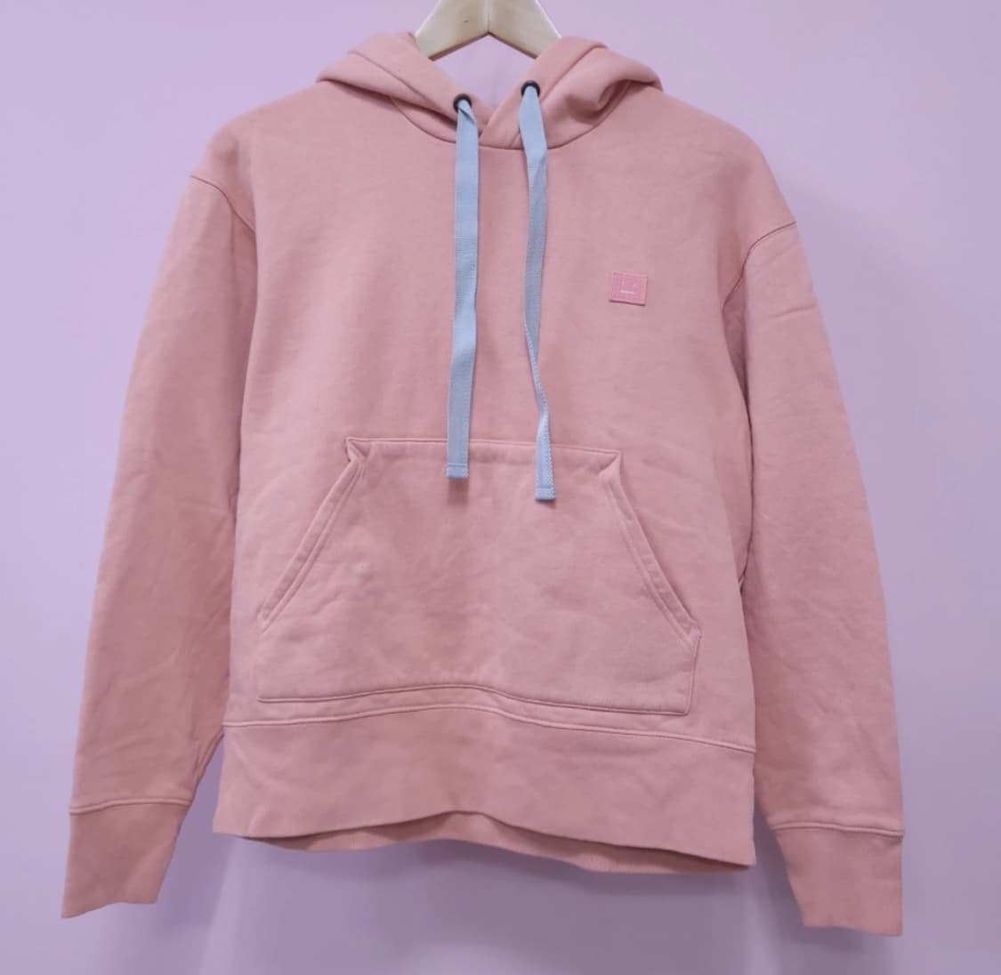 아크네 스튜디오 핑크 후드티 ~66 오버핏 상품이미지2