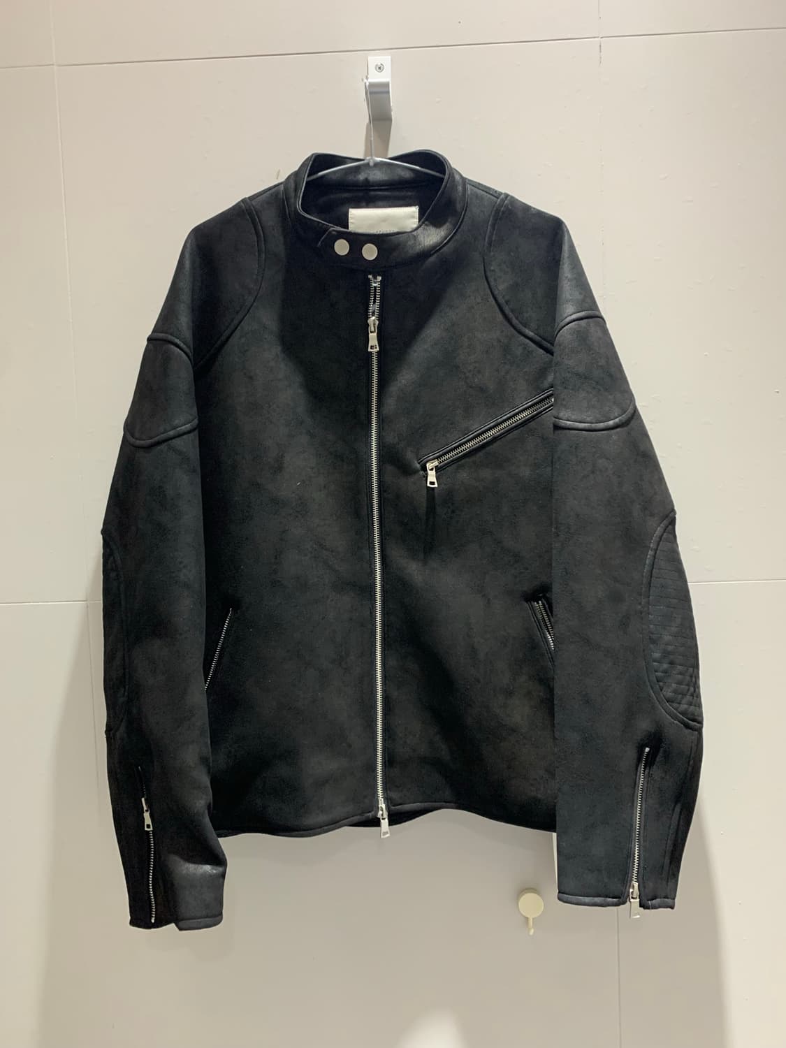 스웨이드 검정자켓 상품이미지8