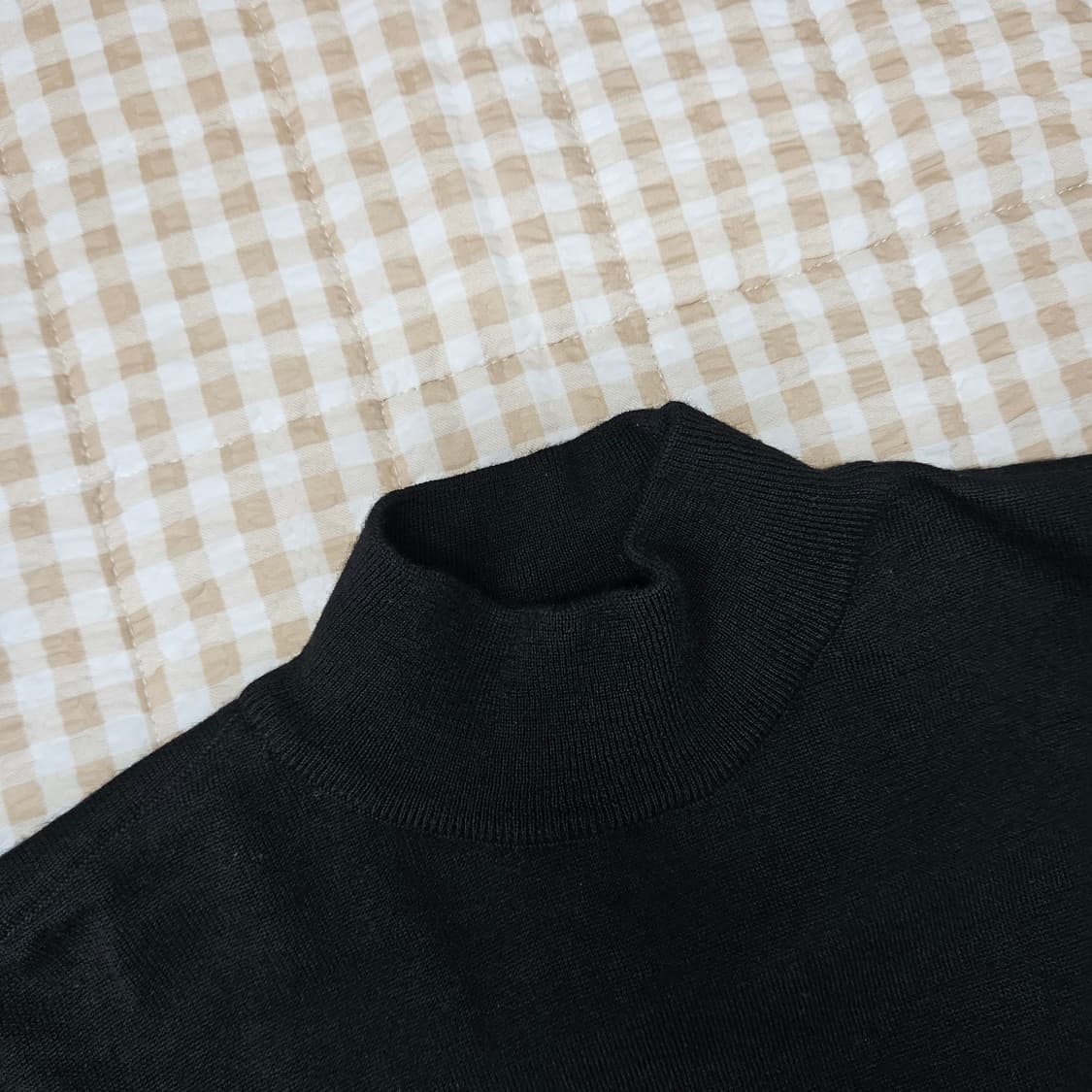 인디안 울100 하이넥 니트 남자100 상품이미지2