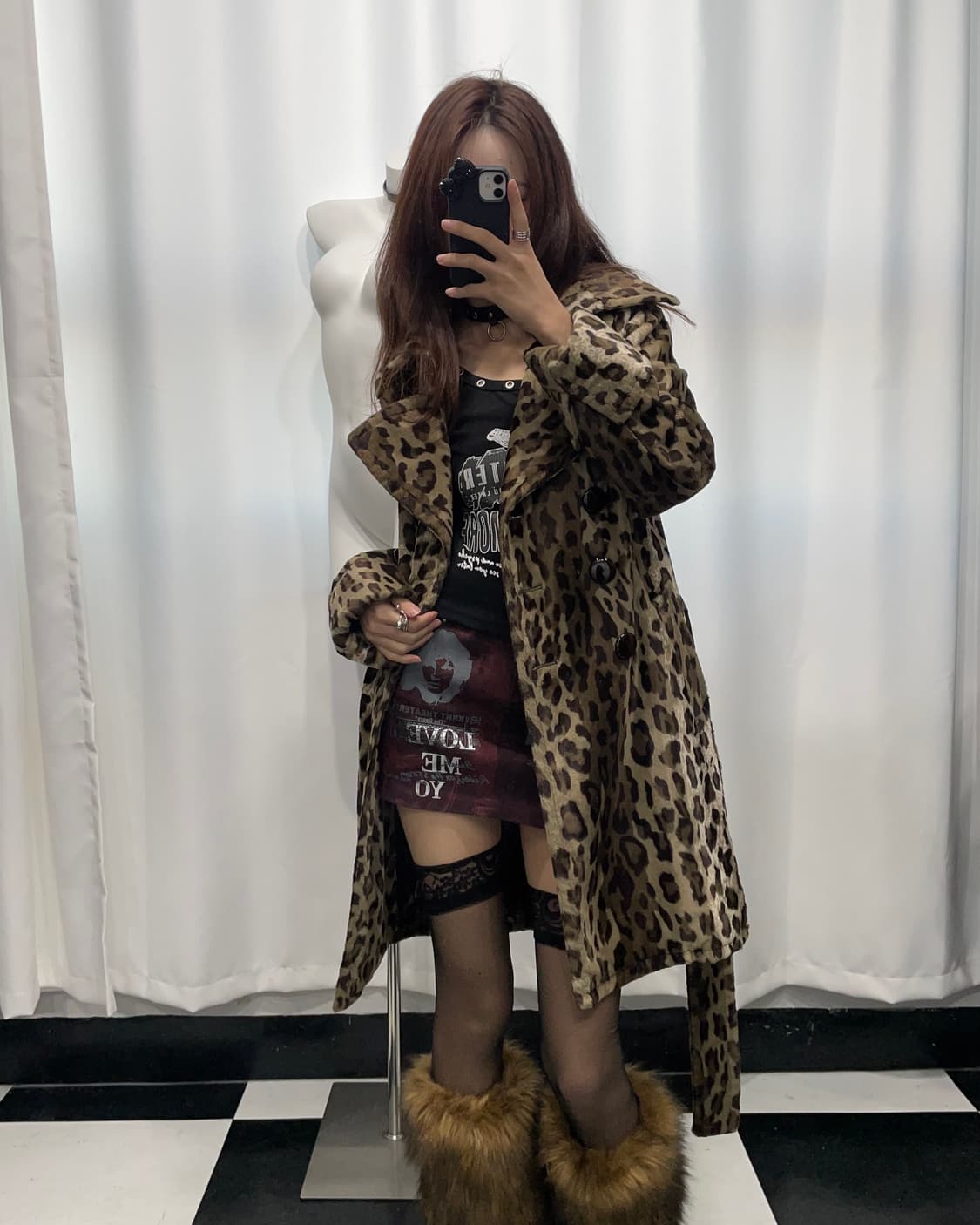 🎸레오파드 코트🎸 상품이미지1