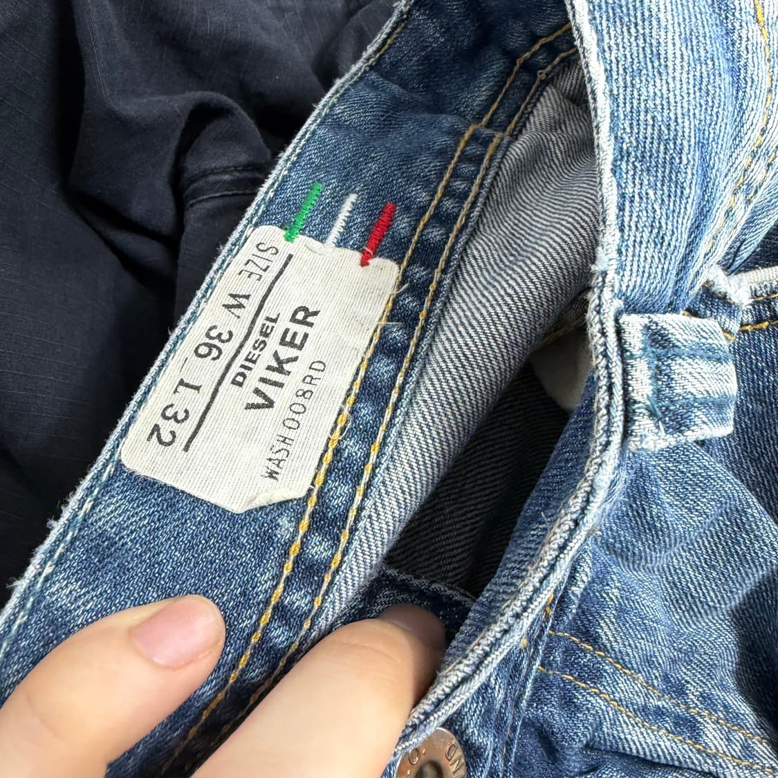 디젤 Viker 데미지 데님 팬츠 상품이미지8