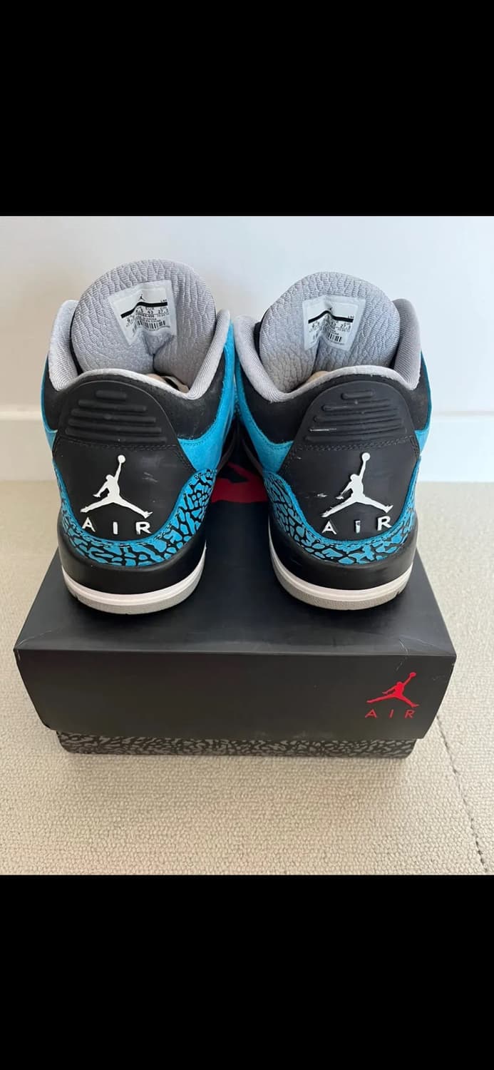 (275) 나이키 조던 3 파우더블루 , AIR JORDAN3 RETRO 상품이미지3