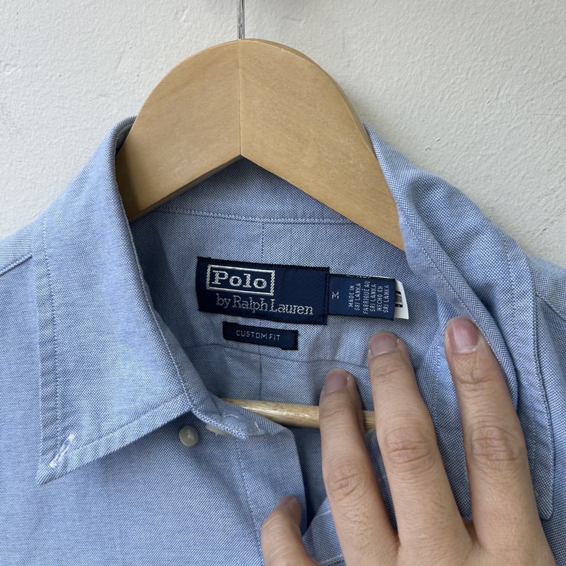 15873 - 폴로 랄프로렌 스카이블루 셔츠 상품이미지4