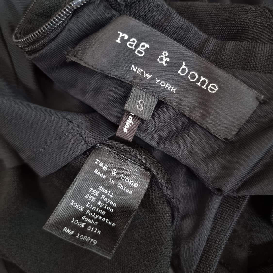 랙앤본 rag&bone 프린지 라이닝 스판 원피스 (44~날씬55) 상품이미지7